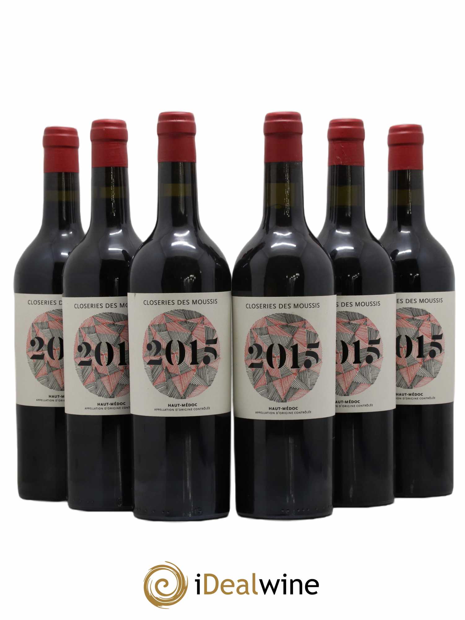 Les Closeries des Moussis - Haut Médoc 2015 - Lot de 6 bouteilles - 0