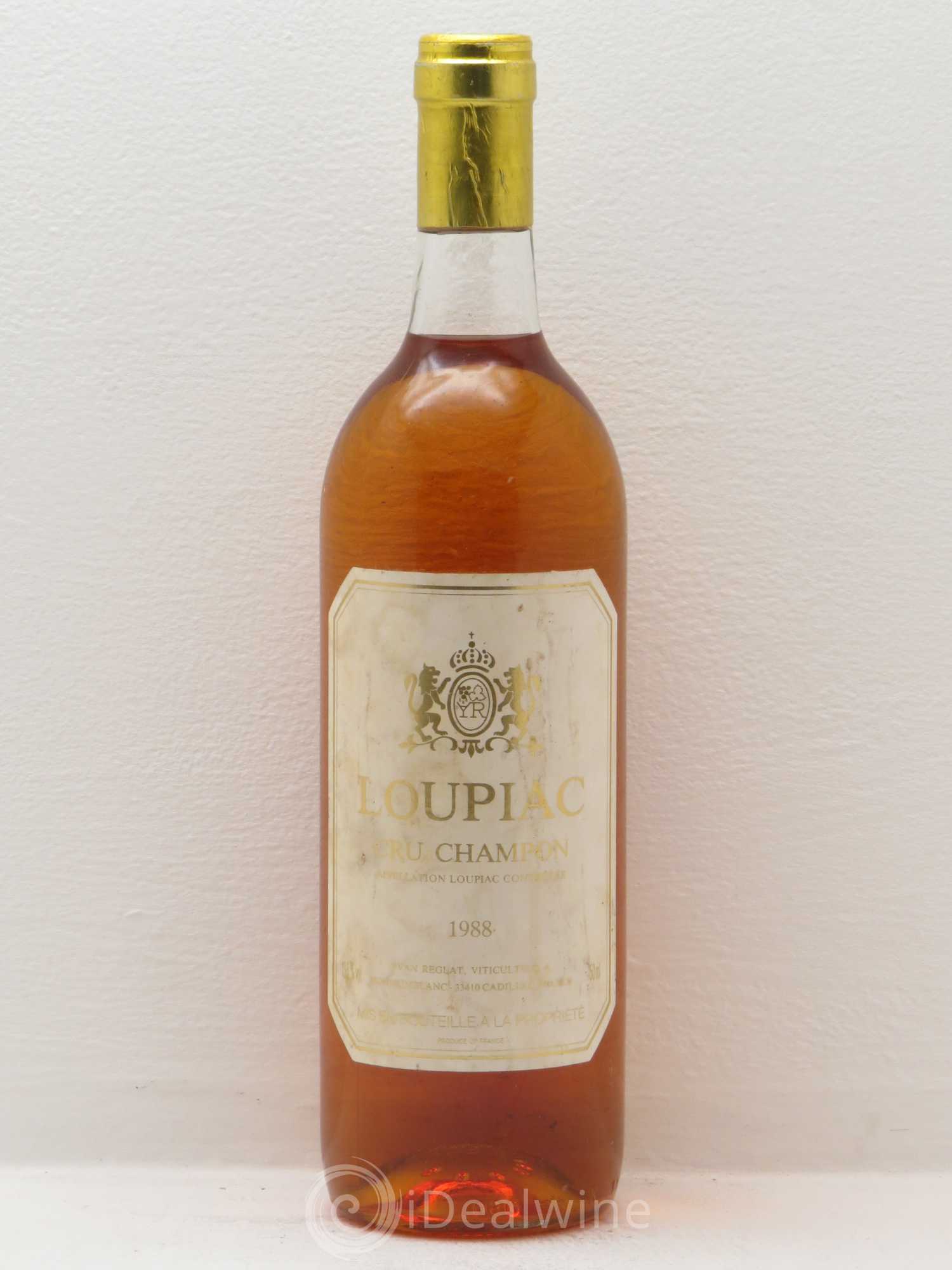 Loupiac Cru Champon 1988 - Lotto di 1 bottiglia - 0