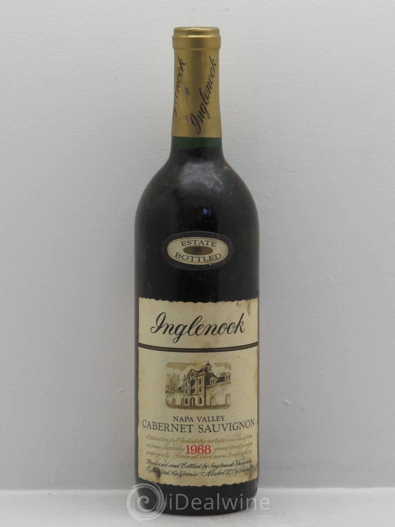 Napa Valley Dalla Valle Cabernet Sauvignon Inglenook 1968 - Lot de 1 bouteille - 0