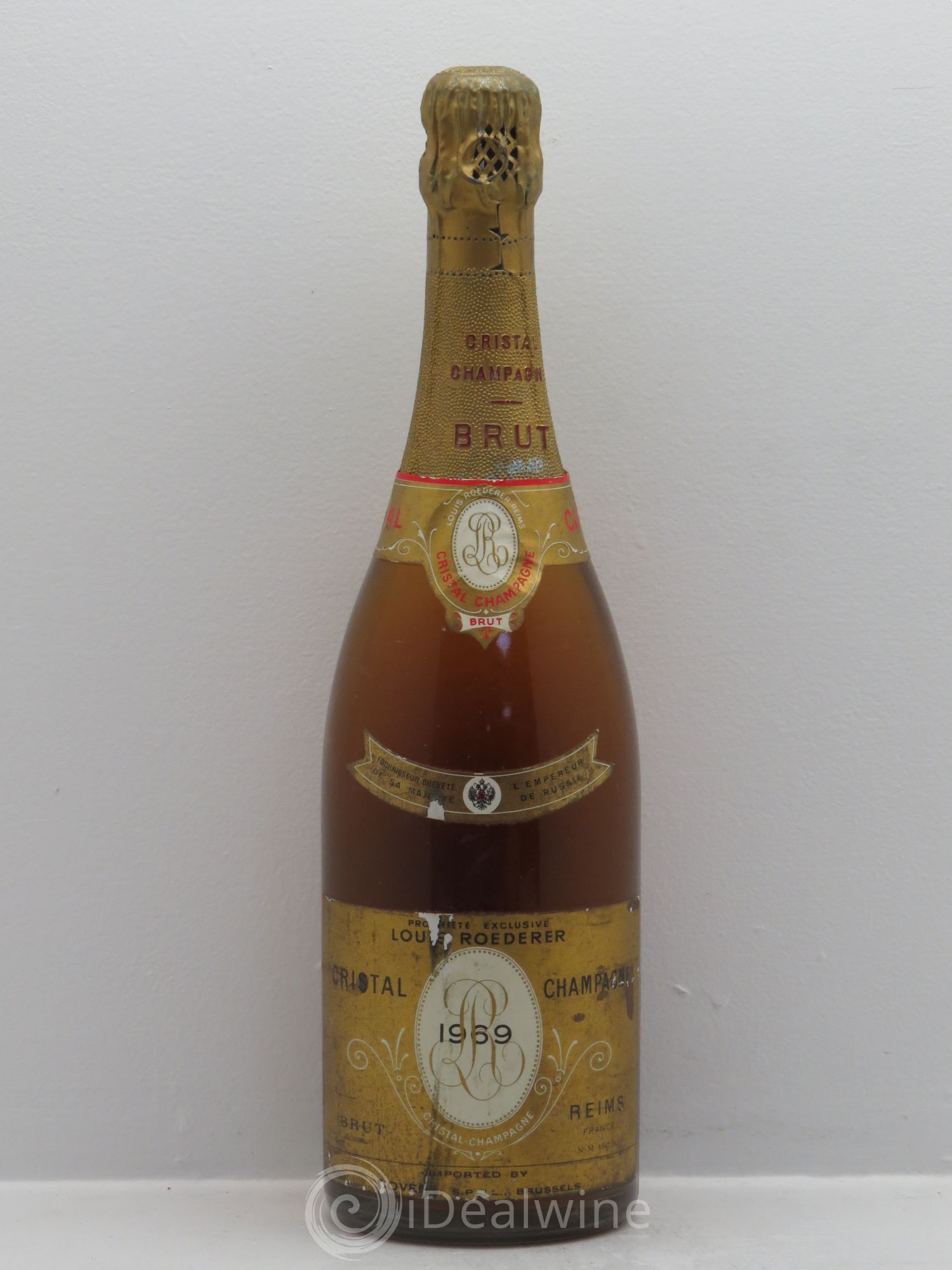 Cristal Louis Roederer 1969 - Lot de 1 bouteille - 0