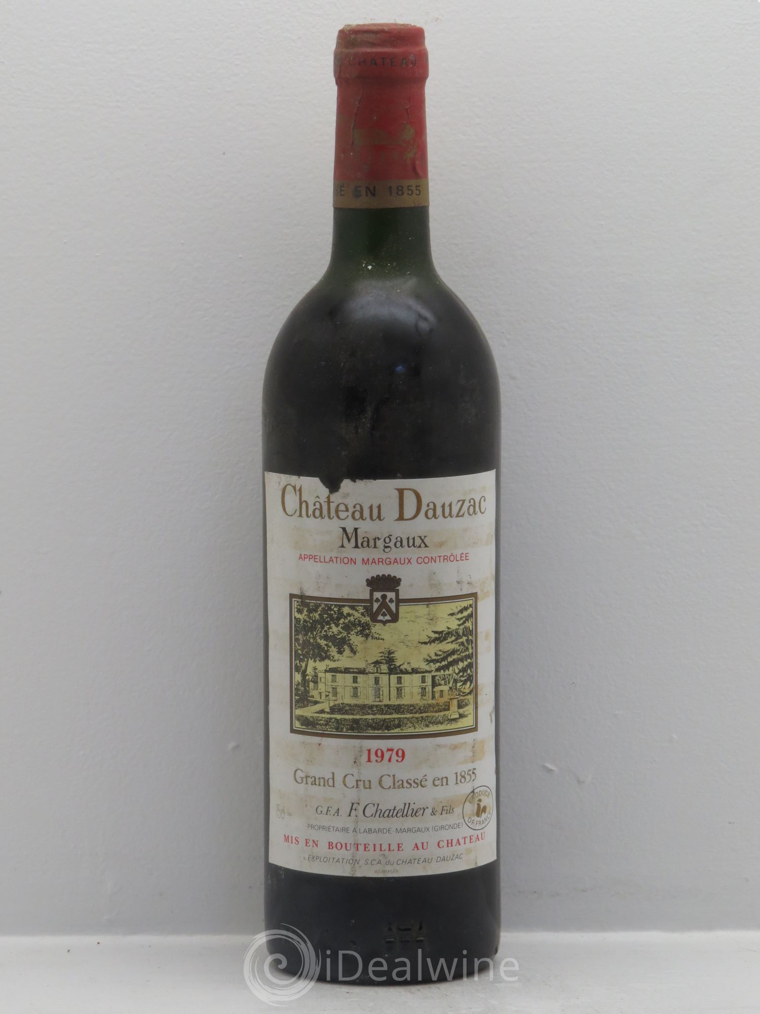 Château Dauzac 5ème Grand Cru Classé 1979 - Lot de 1 bouteille - 0