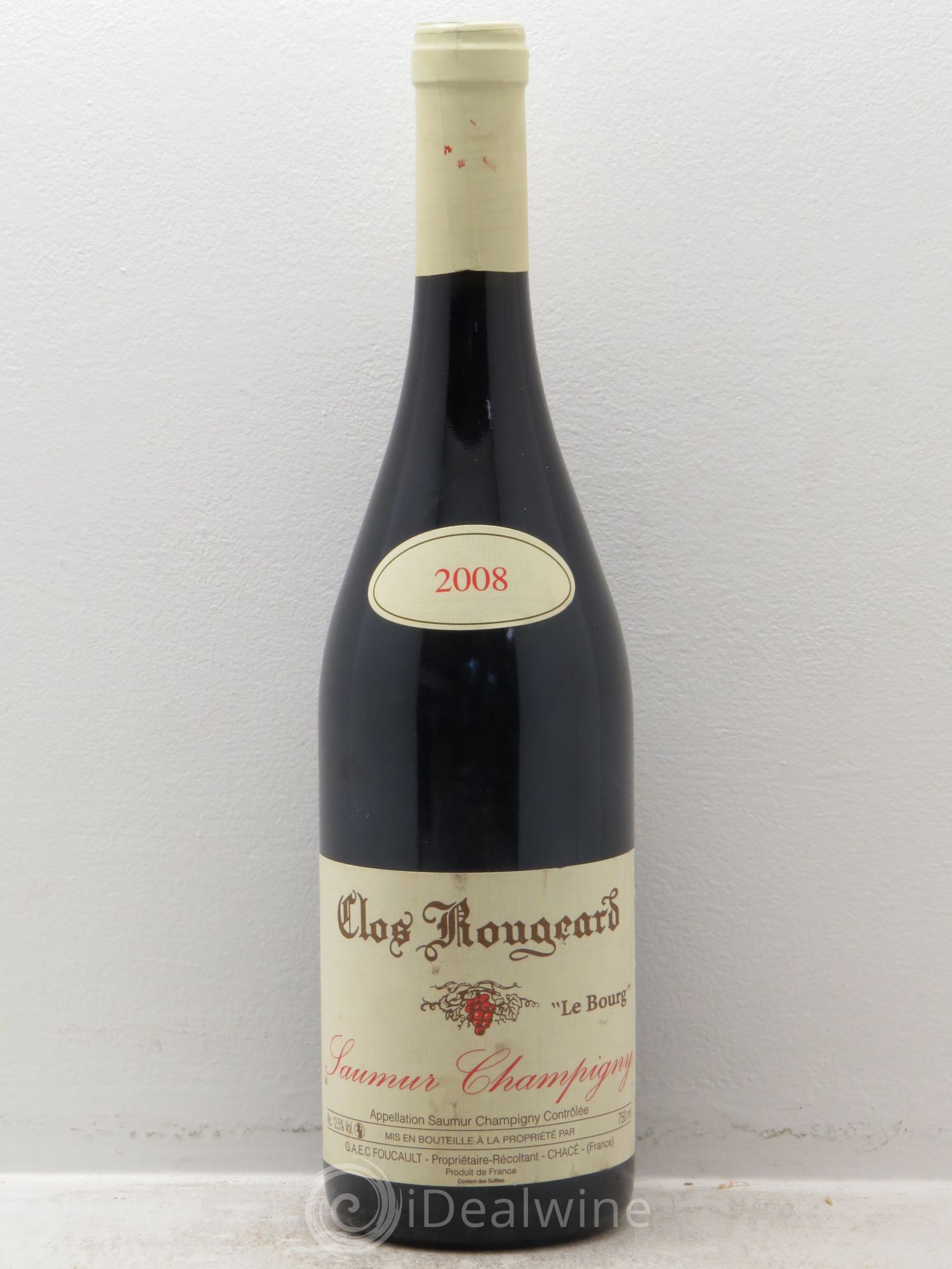 Saumur-Champigny Le Bourg Clos Rougeard 2008 - Lot de 1 bouteille - 0