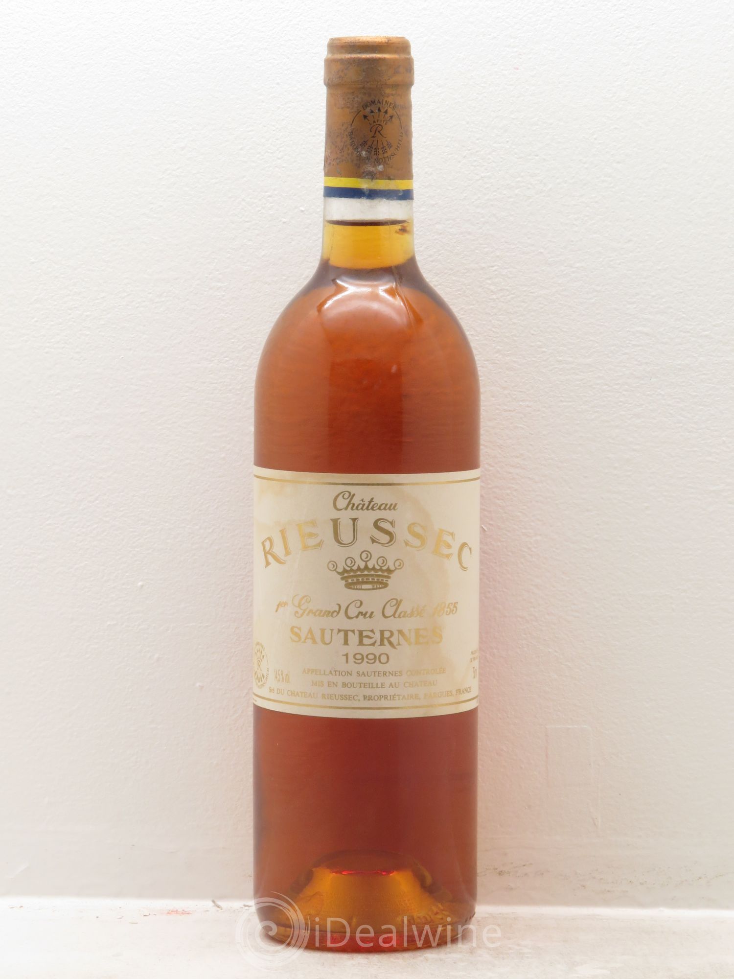 Château Rieussec 1er Grand Cru Classé 1990 - Posten von 1 Flasche - 0