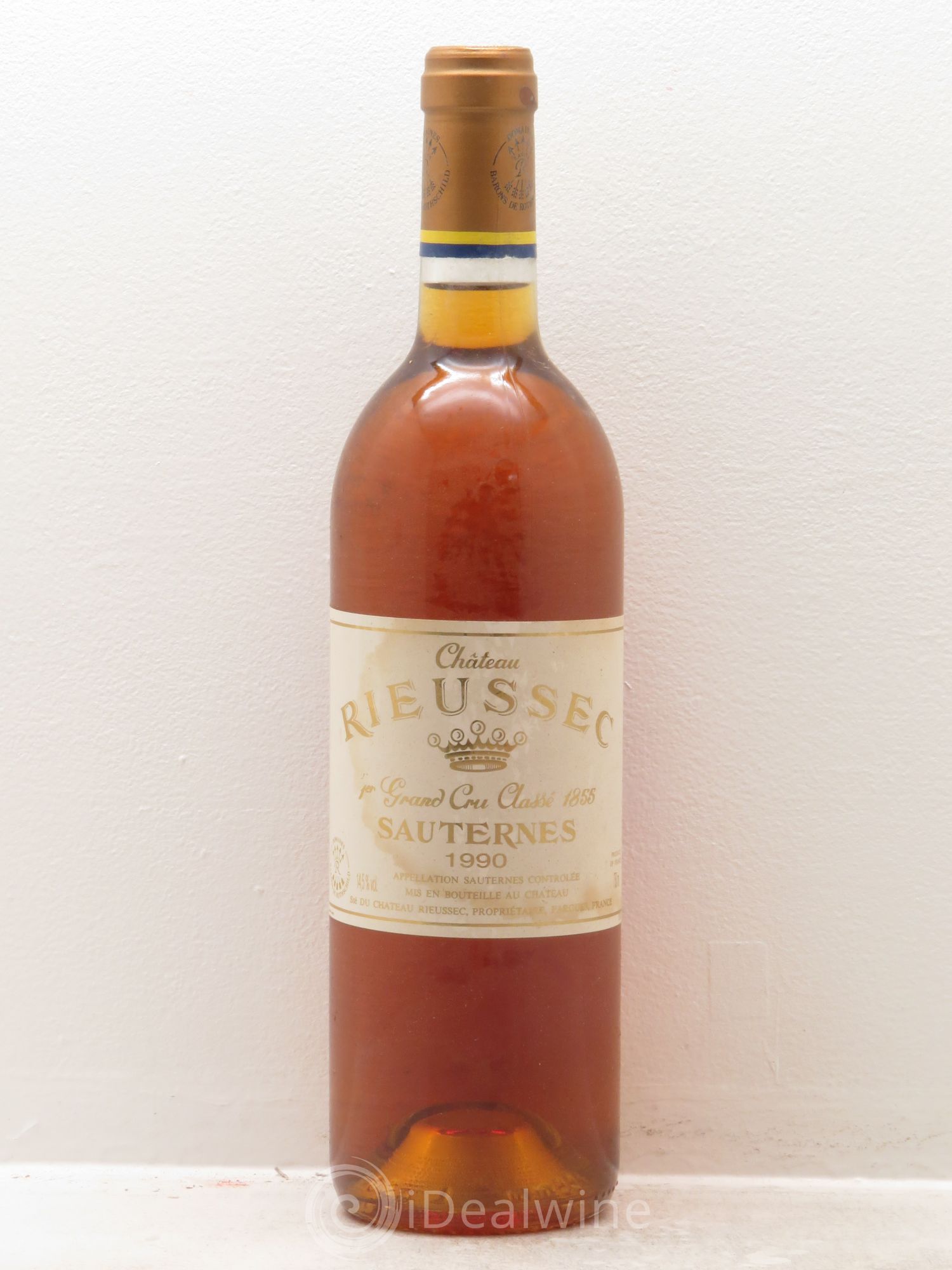 Château Rieussec 1er Grand Cru Classé 1990 - Posten von 1 Flasche - 0