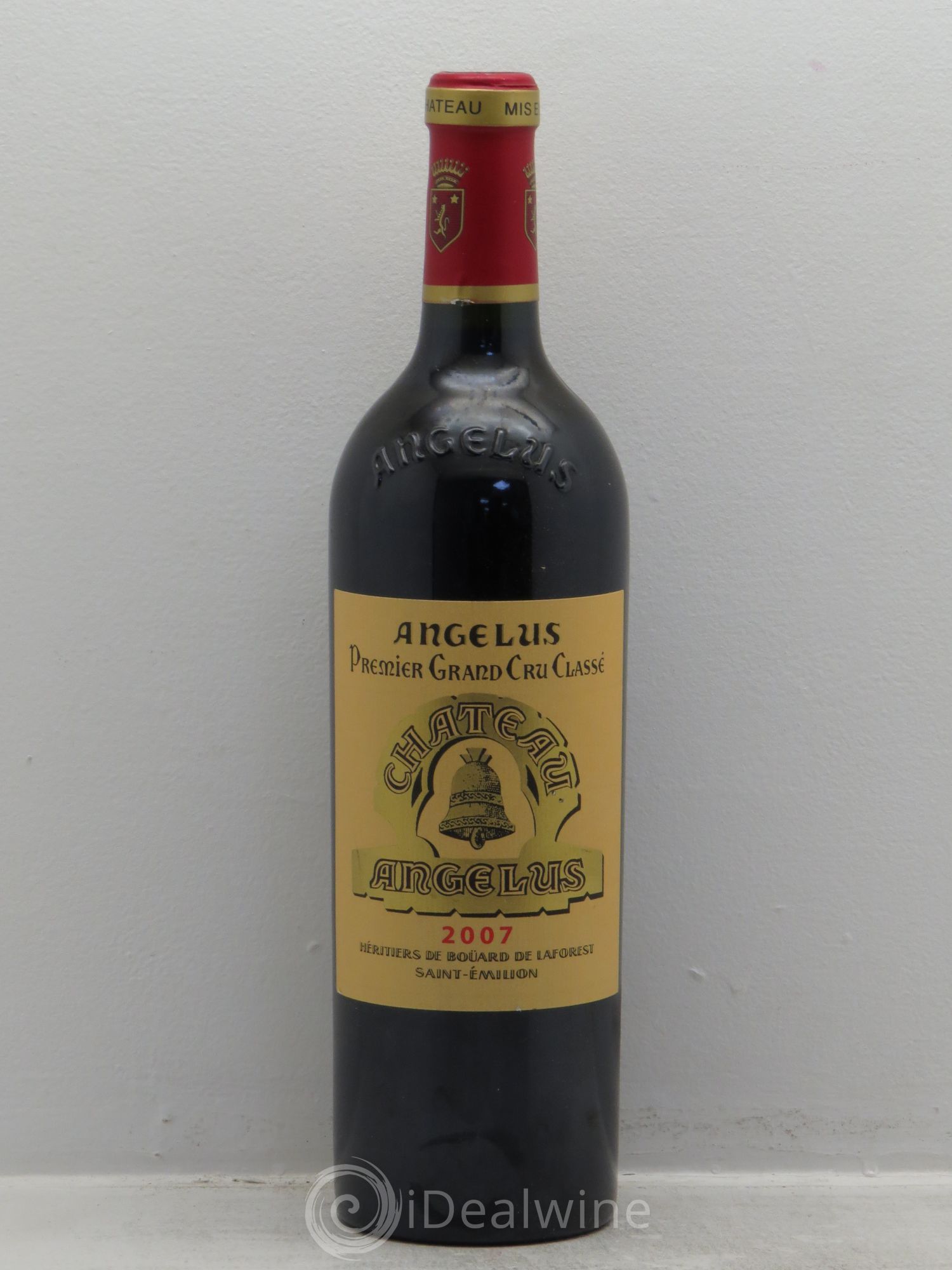 Château Angélus 1er Grand Cru Classé A 2007 - Lot de 1 bouteille - 0