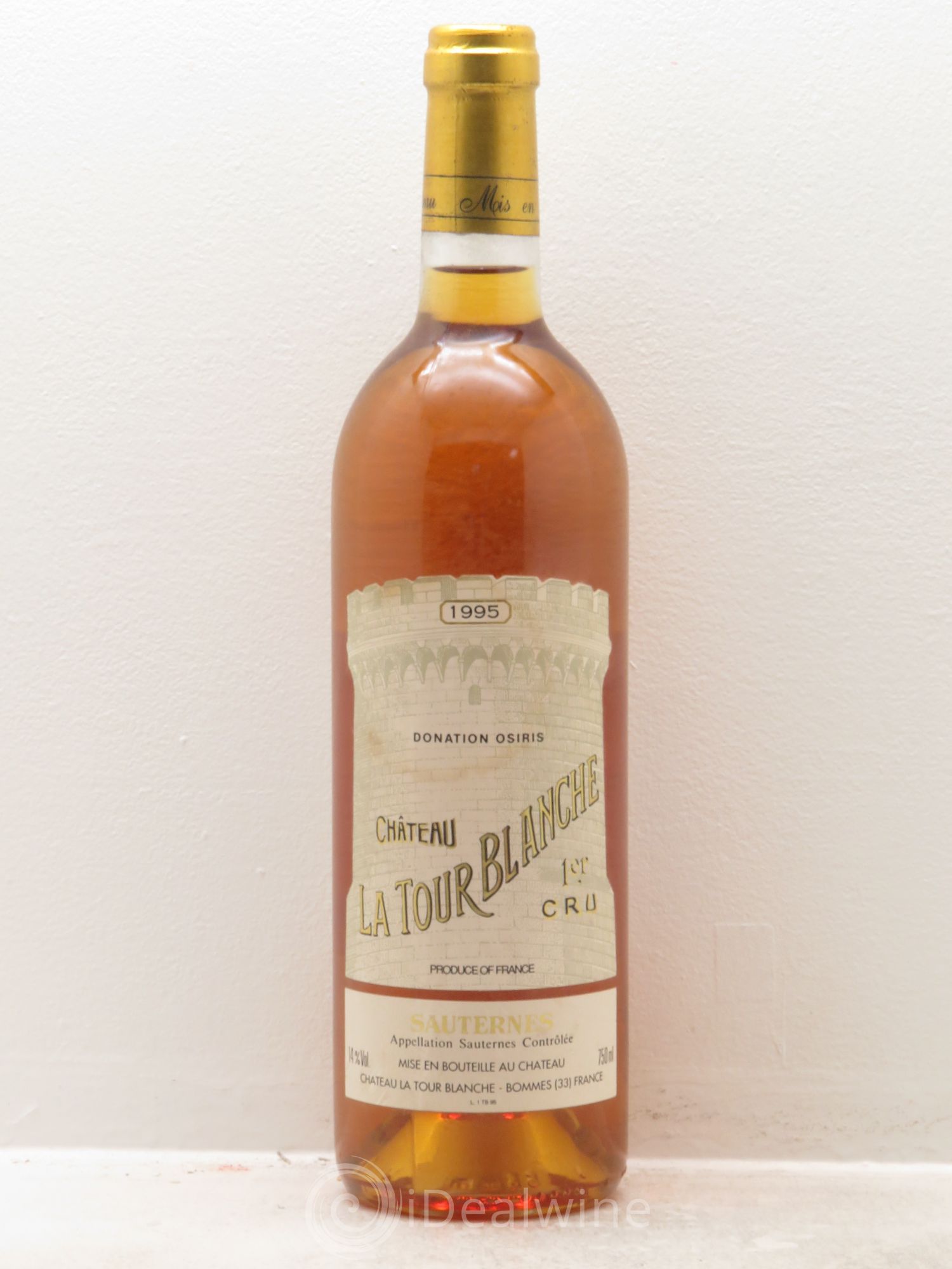 Château la Tour Blanche 1er Grand Cru Classé 1995 - Lotto di 1 bottiglia - 0