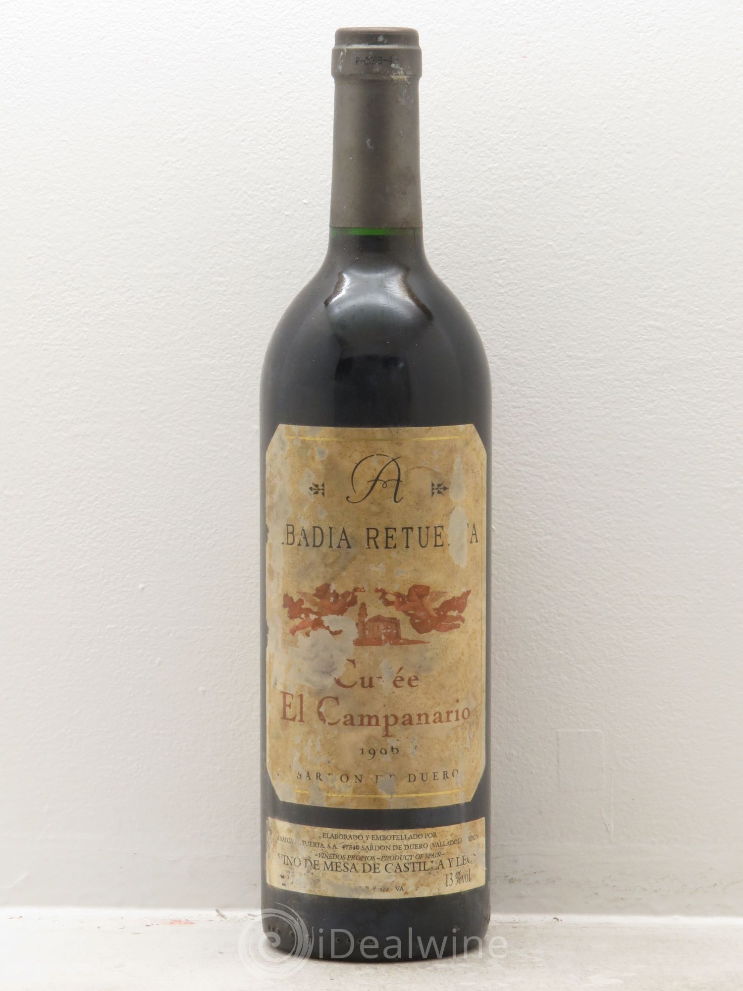 Castilla y Leon Abadia Retuerta El Campanario Sardon de Duero Vino de Mesa 1996 - Posten von 1 Flasche - 0