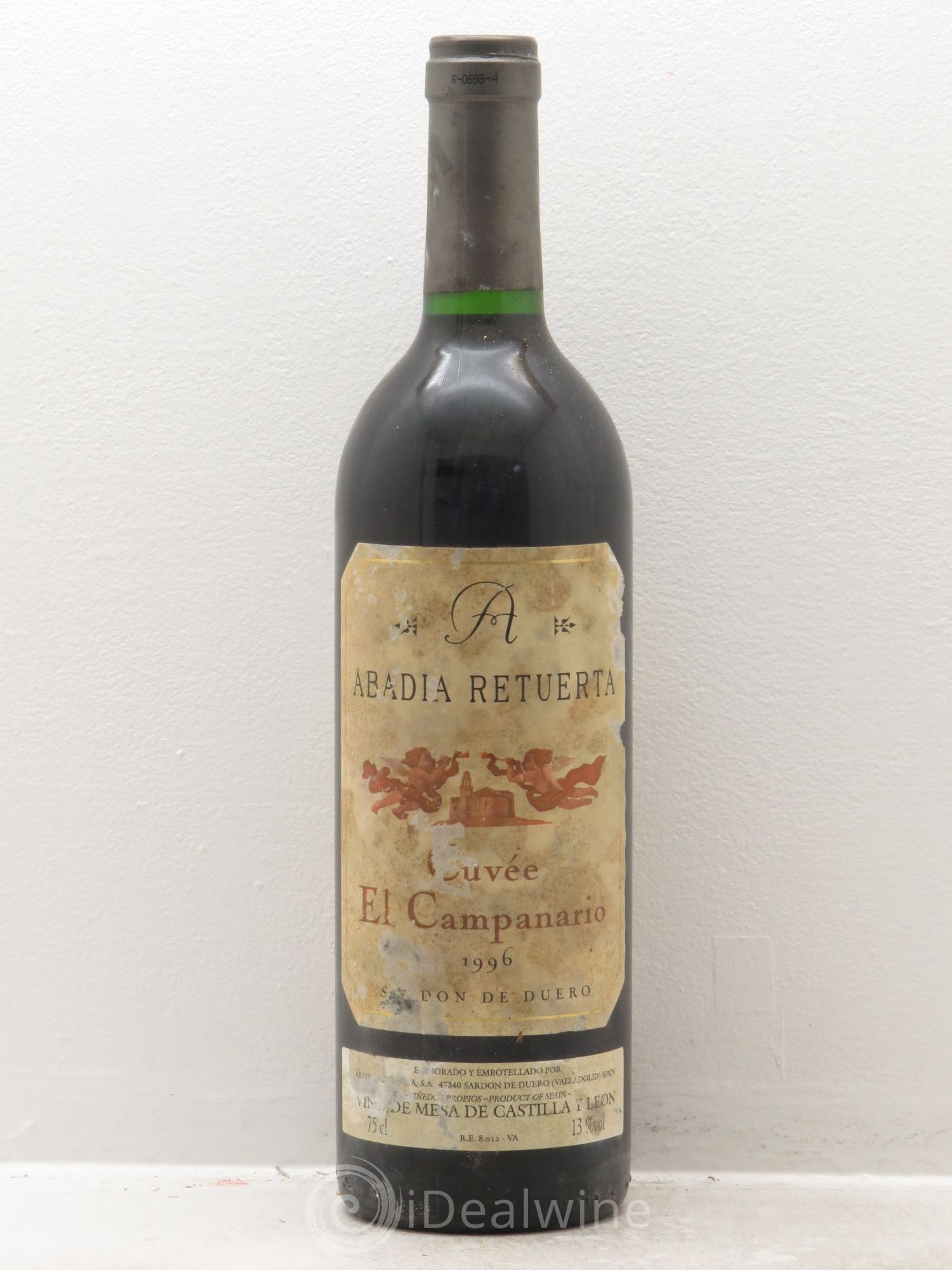 Castilla y Leon Abadia Retuerta El Campanario Sardon de Duero Vino de Mesa 1996 - Posten von 1 Flasche - 0