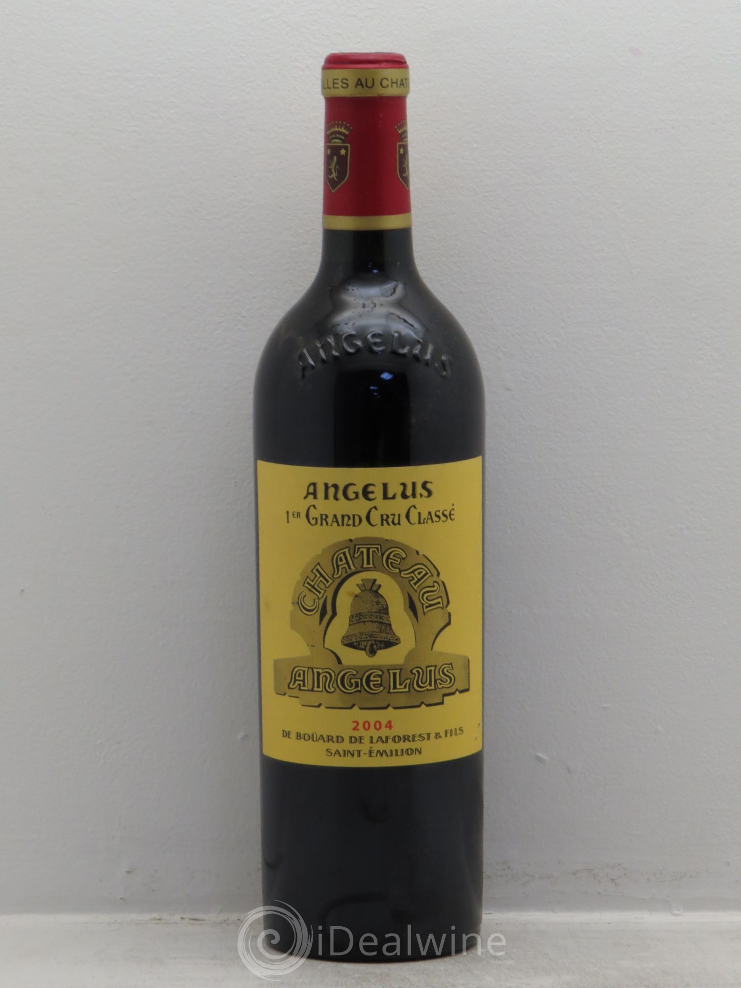 Château Angélus 1er Grand Cru Classé A 2004 - Lot de 1 bouteille - 0