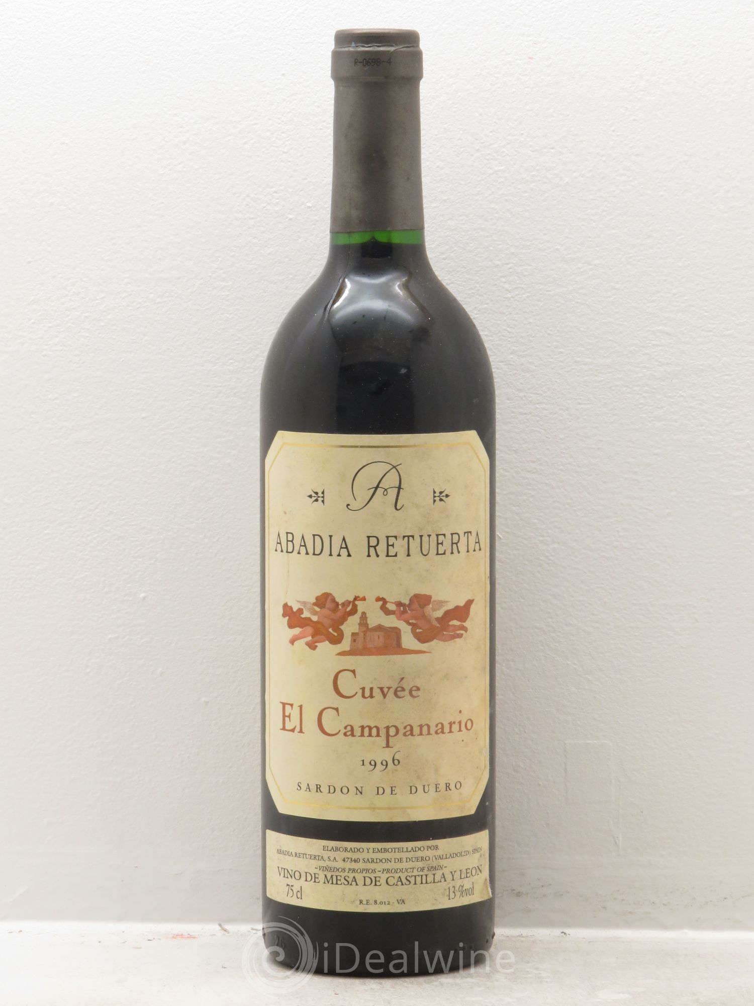 Castilla y Leon Abadia Retuerta El Campanario Sardon de Duero Vino de Mesa 1996 - Posten von 1 Flasche - 0