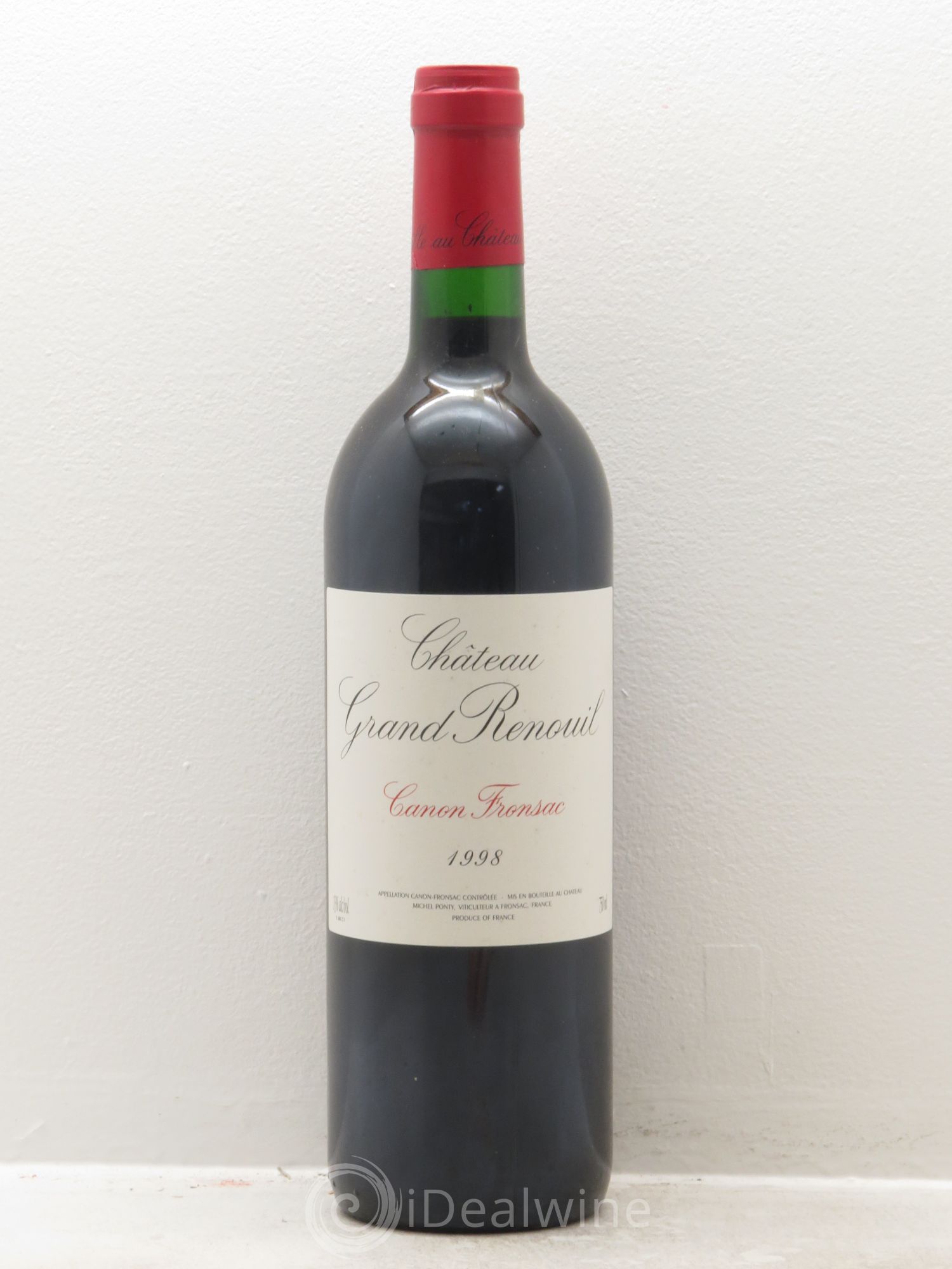 Canon-Fronsac Château Grand Renouil 1998 - Posten von 1 Flasche - 0