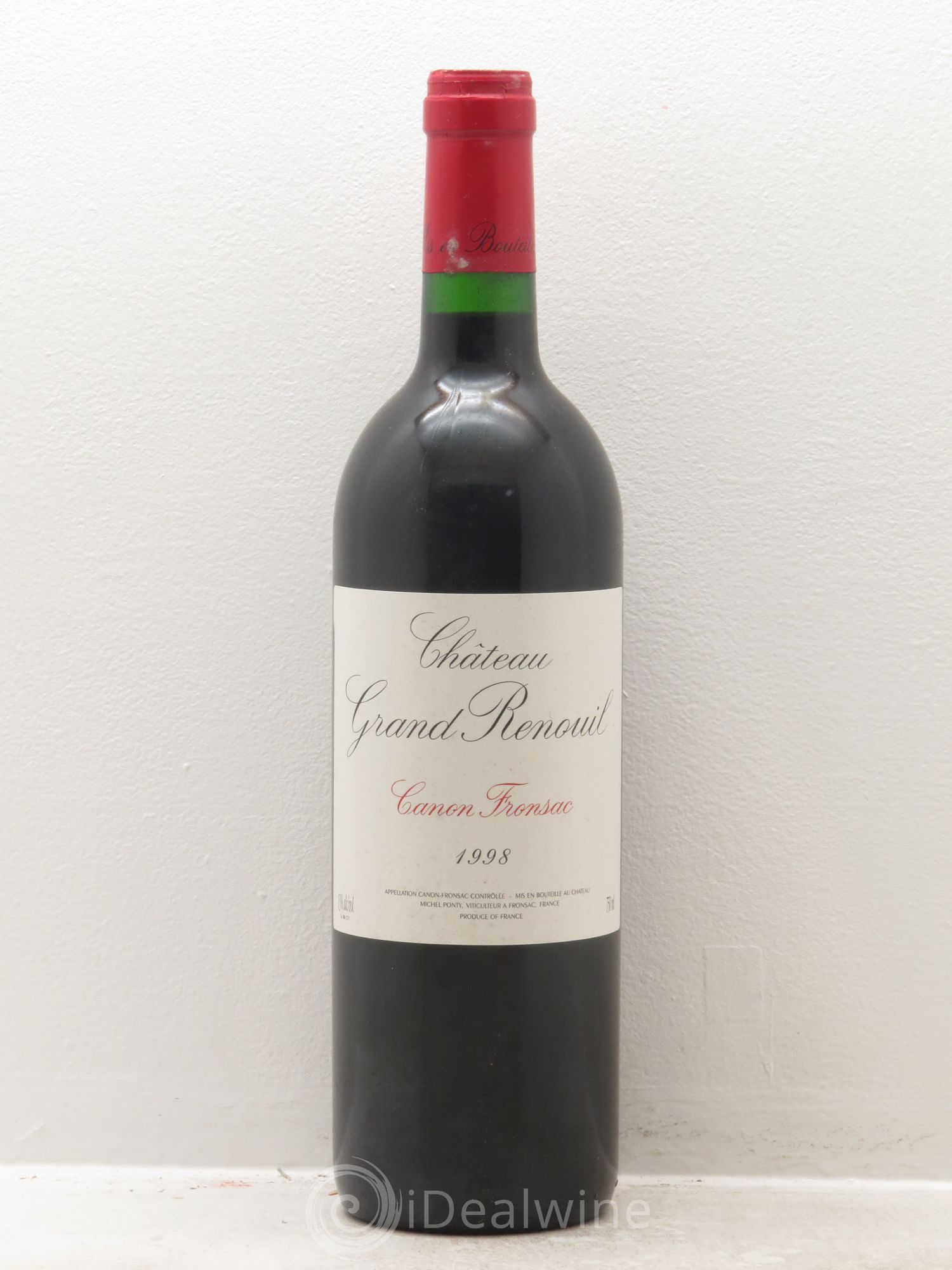 Canon-Fronsac Château Grand Renouil 1998 - Posten von 1 Flasche - 0