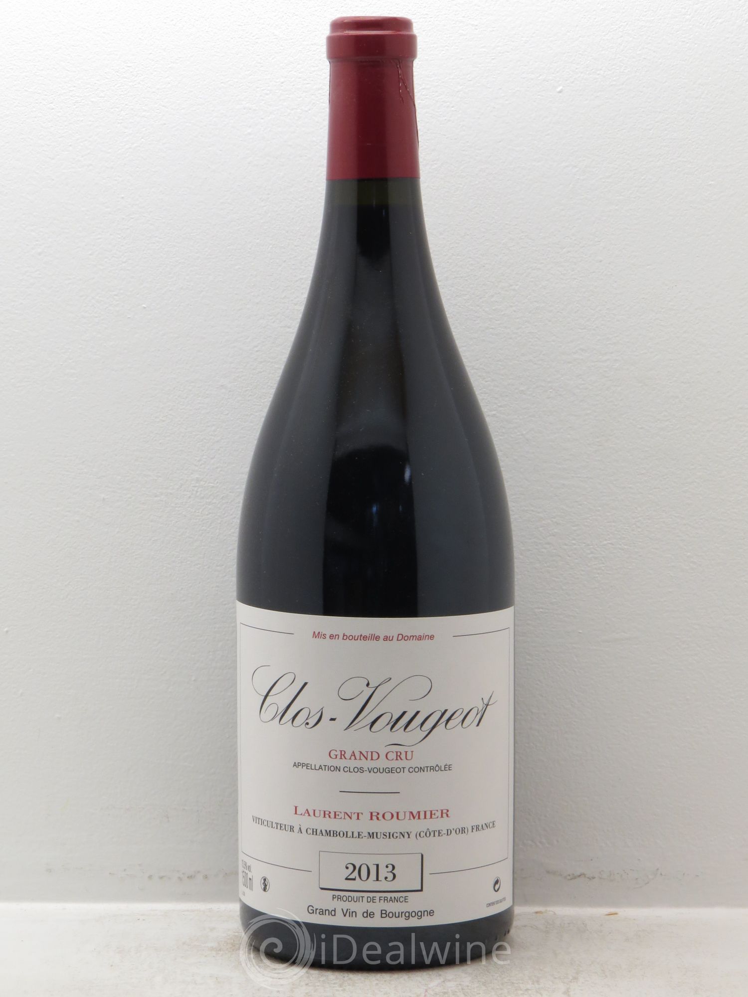 Clos de Vougeot Grand Cru Laurent Roumier 2013 - Lot de 1 magnum - 0