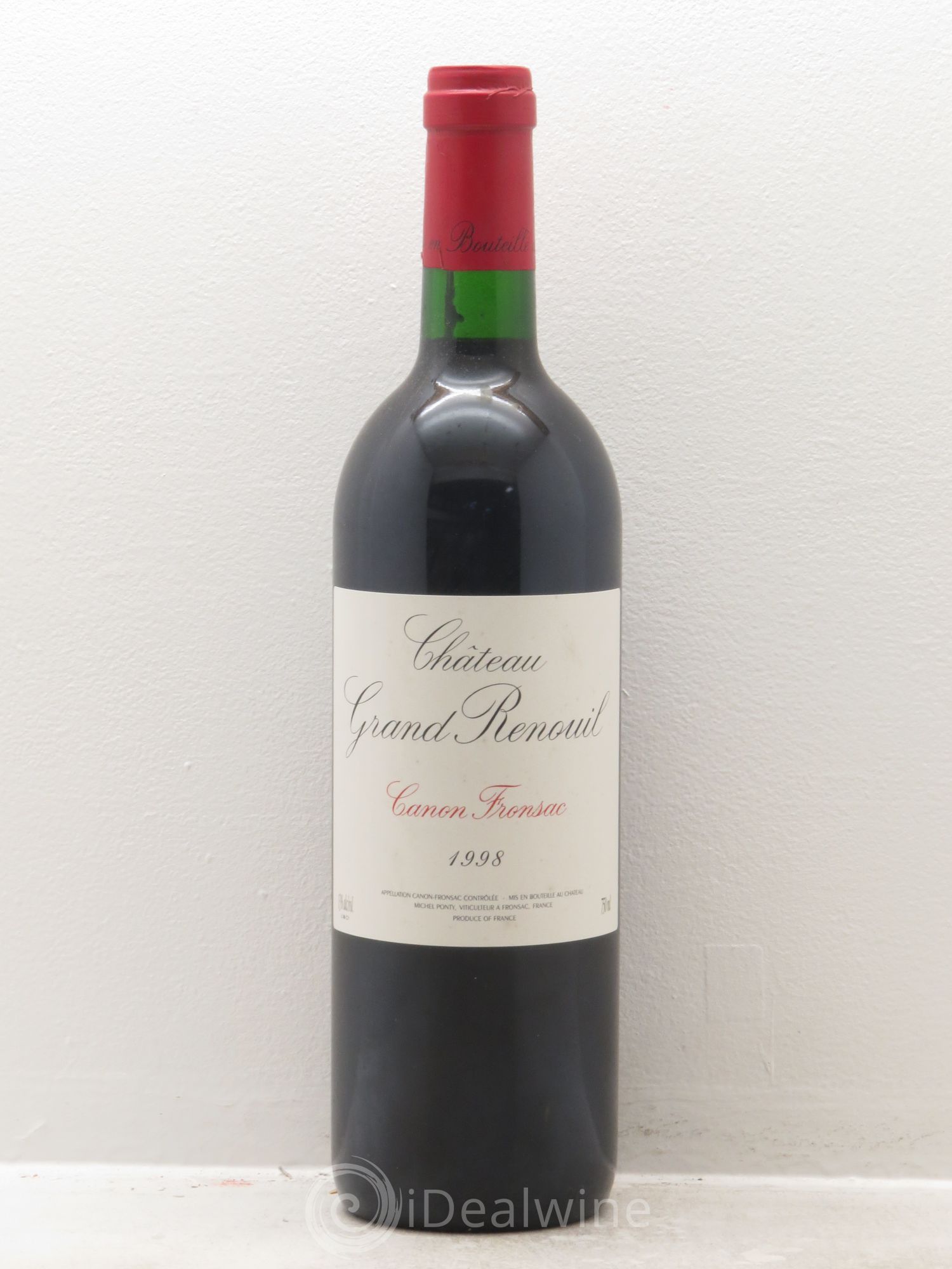 Canon-Fronsac Château Grand Renouil 1998 - Posten von 1 Flasche - 0