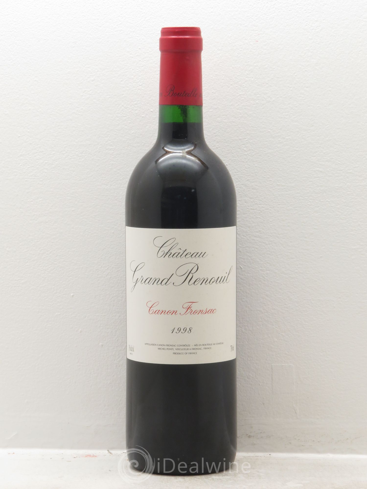 Canon-Fronsac Château Grand Renouil 1998 - Posten von 1 Flasche - 0