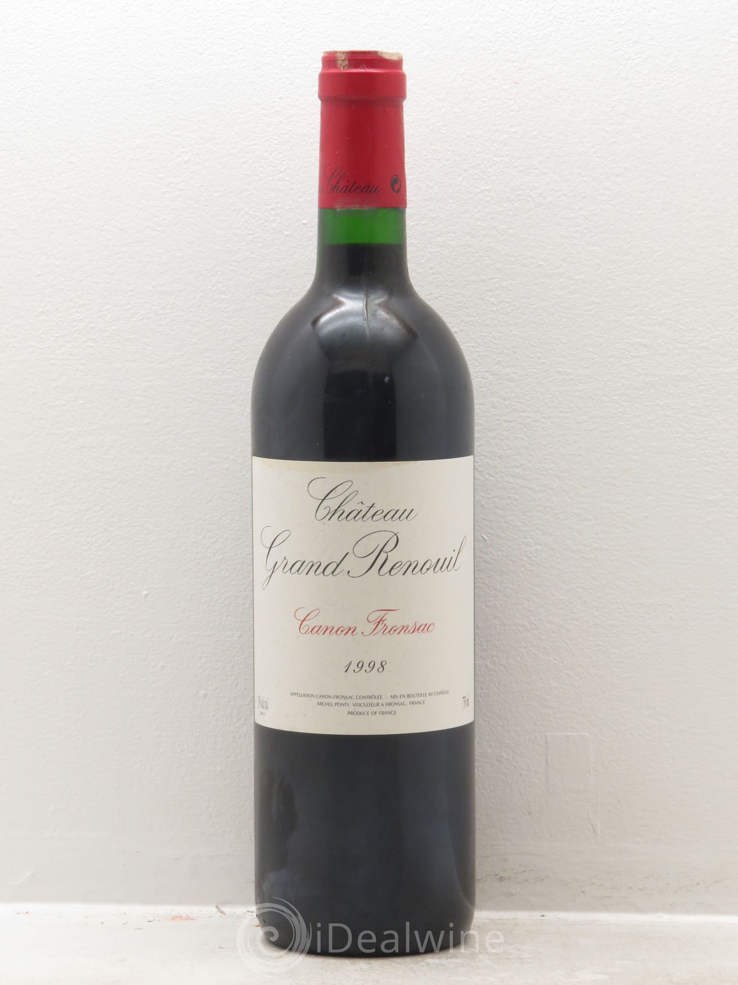 Canon-Fronsac Château Grand Renouil 1998 - Posten von 1 Flasche - 0