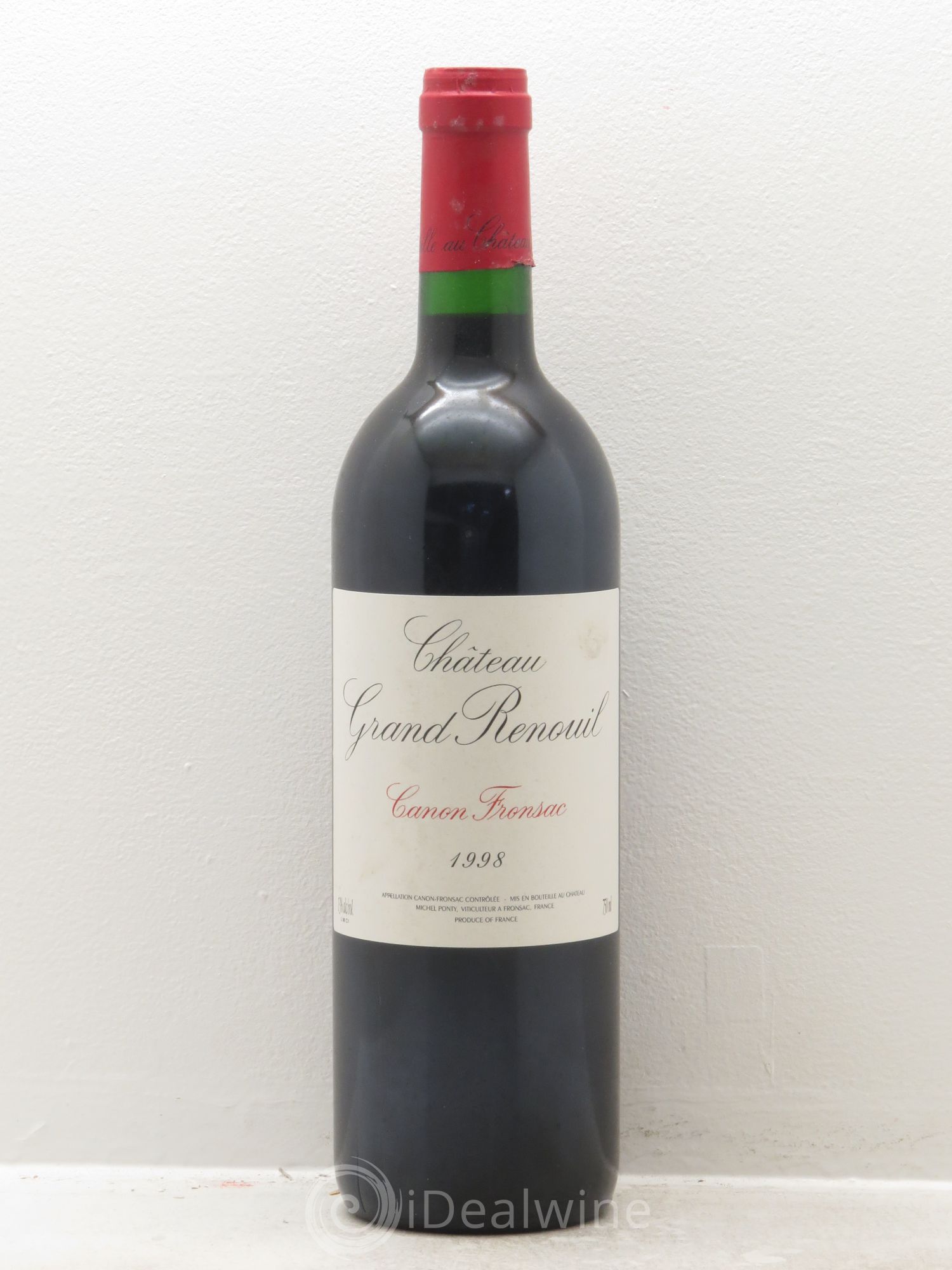 Canon-Fronsac Château Grand Renouil 1998 - Posten von 1 Flasche - 0