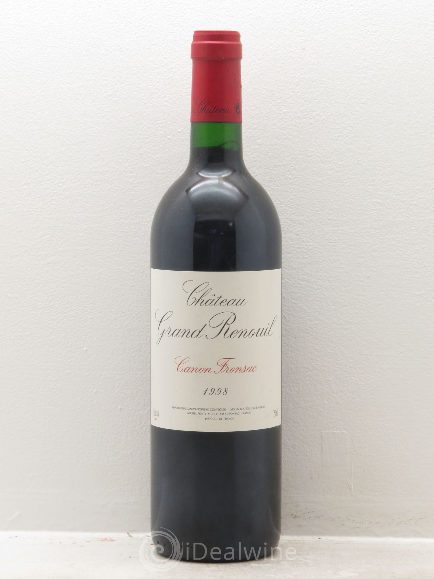 Canon-Fronsac Château Grand Renouil 1998 - Posten von 1 Flasche - 0