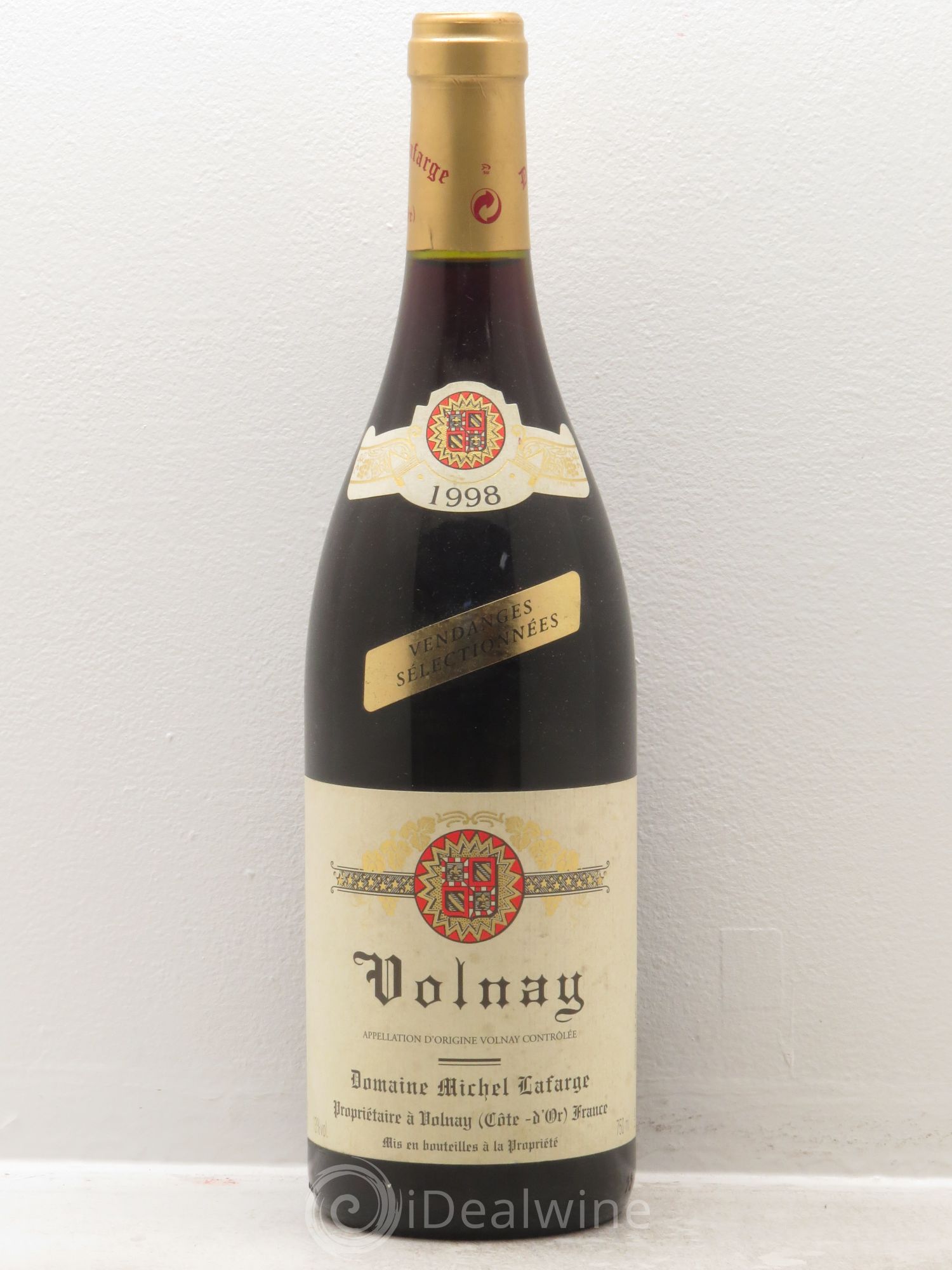 Volnay Vendanges sélectionnées Lafarge (Domaine) 1998 - Lot de 1 bouteille - 0