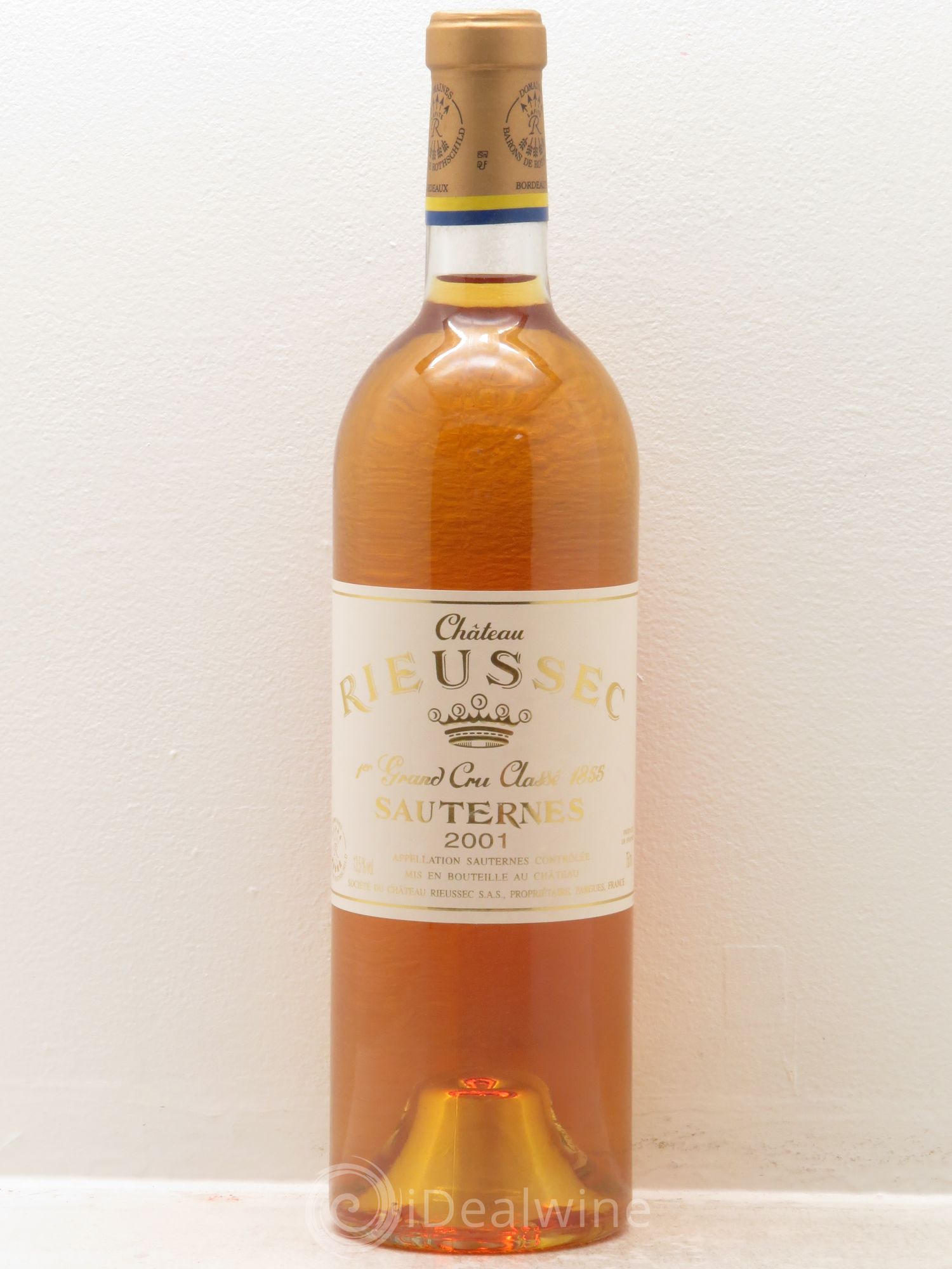 Château Rieussec 1er Grand Cru Classé 2001 - Posten von 1 Flasche - 0