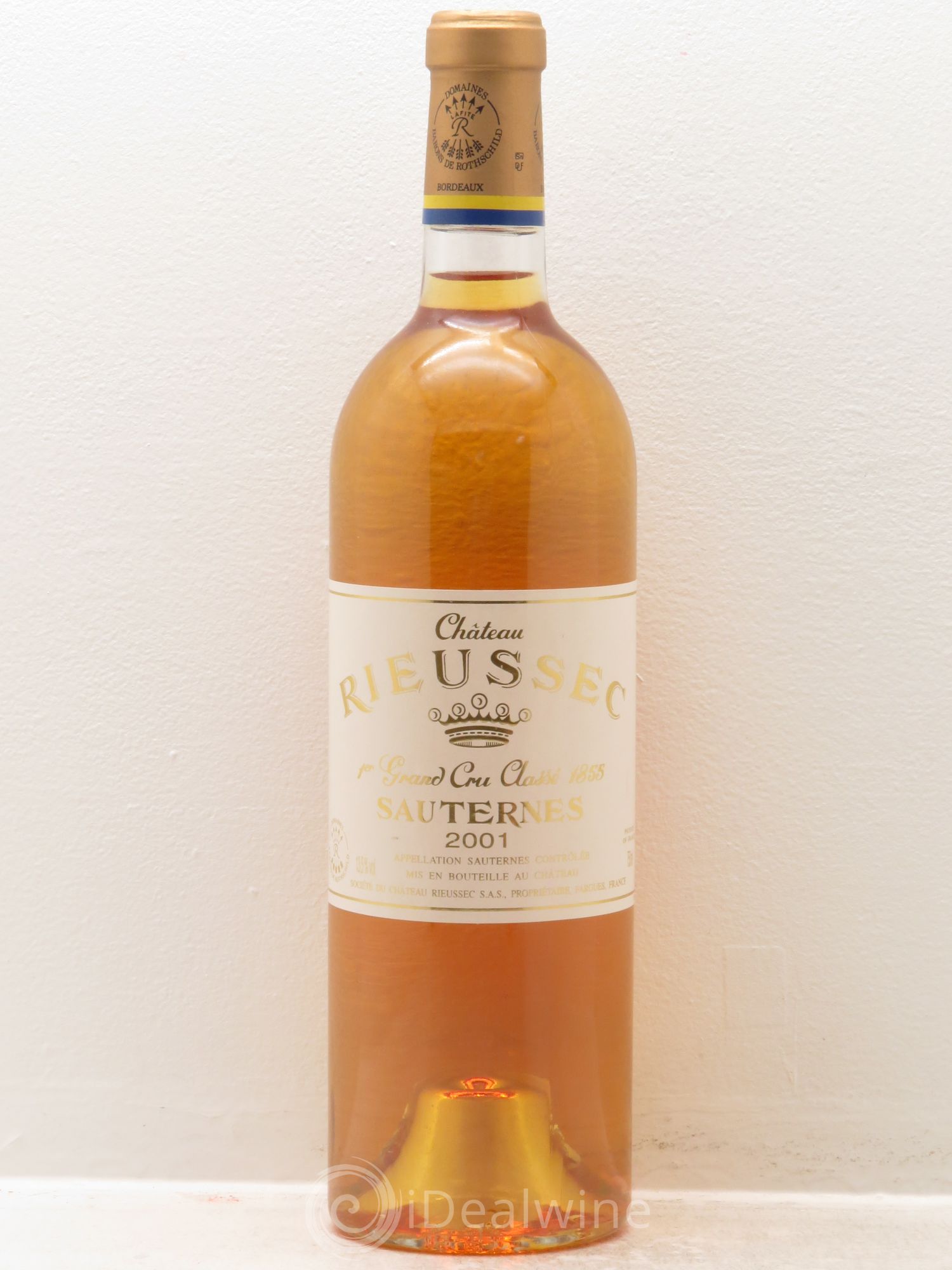 Château Rieussec 1er Grand Cru Classé 2001 - Posten von 1 Flasche - 0