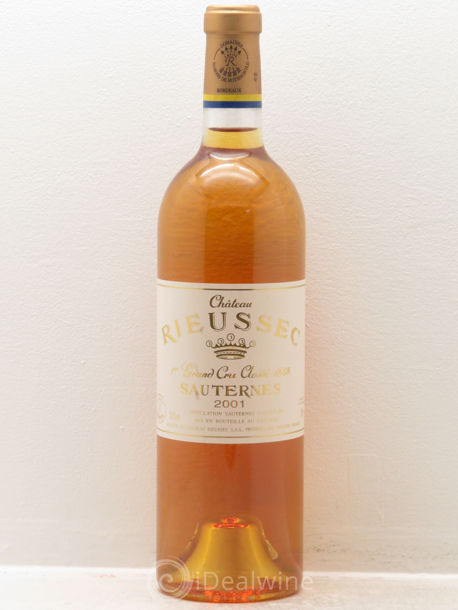 Château Rieussec 1er Grand Cru Classé 2001 - Posten von 1 Flasche - 0