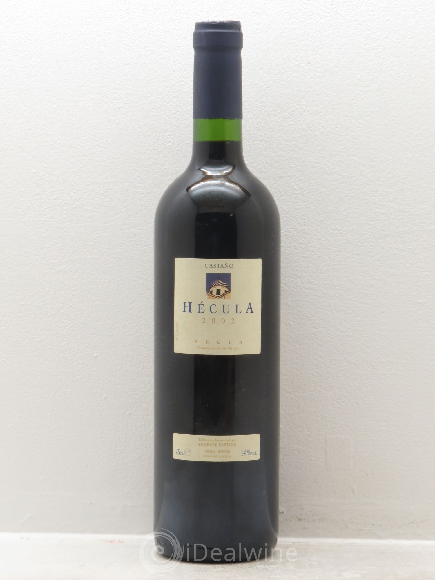 Espagne Hecula Bodegas Castano Y Ecla 2002 - Posten von 1 Flasche - 0