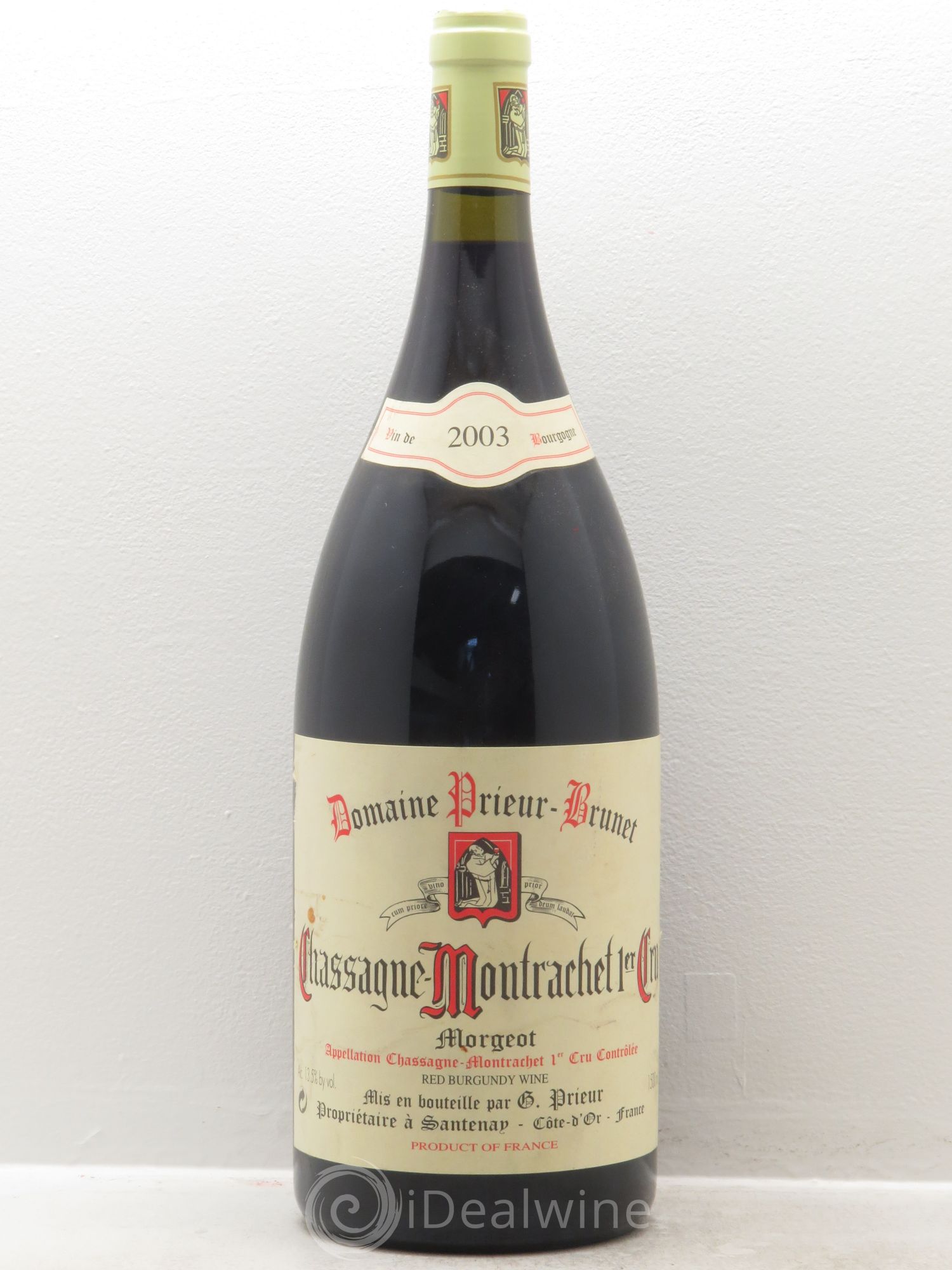 Chassagne-Montrachet 1er Cru Morgeot 2003 - Lot de 1 magnum - 0