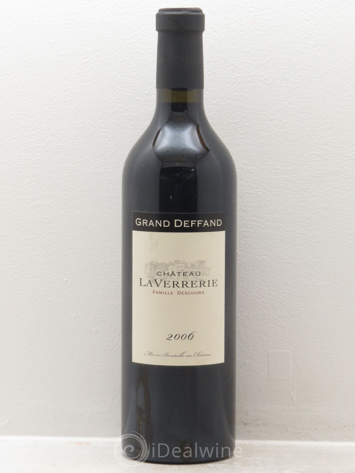 Luberon Grand Deffand Château La Verrerie 2006 - Lot de 1 bouteille - 0