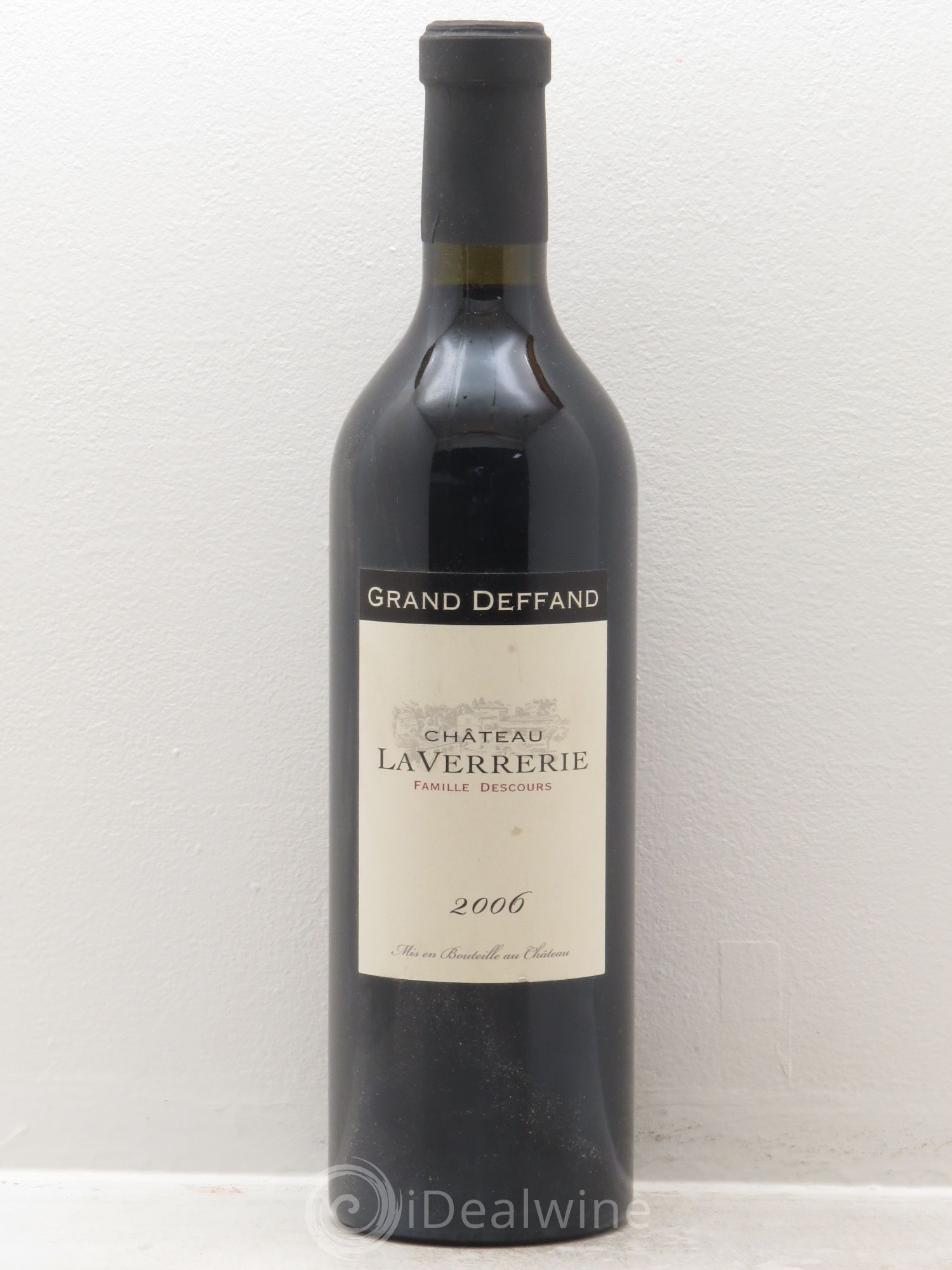 Luberon Grand Deffand Château La Verrerie 2006 - Lot de 1 bouteille - 0