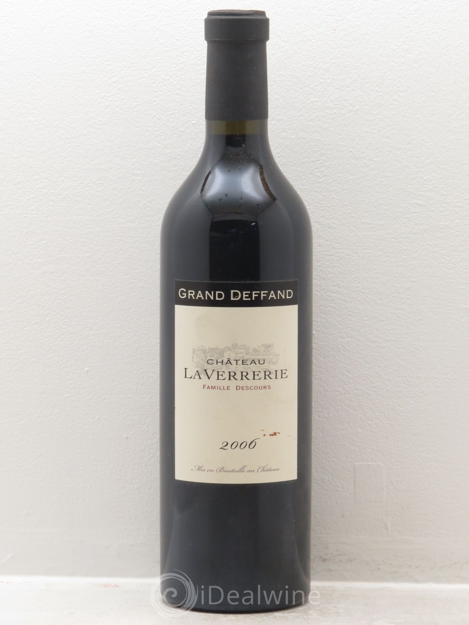 Luberon Grand Deffand Château La Verrerie 2006 - Lot de 1 bouteille - 0
