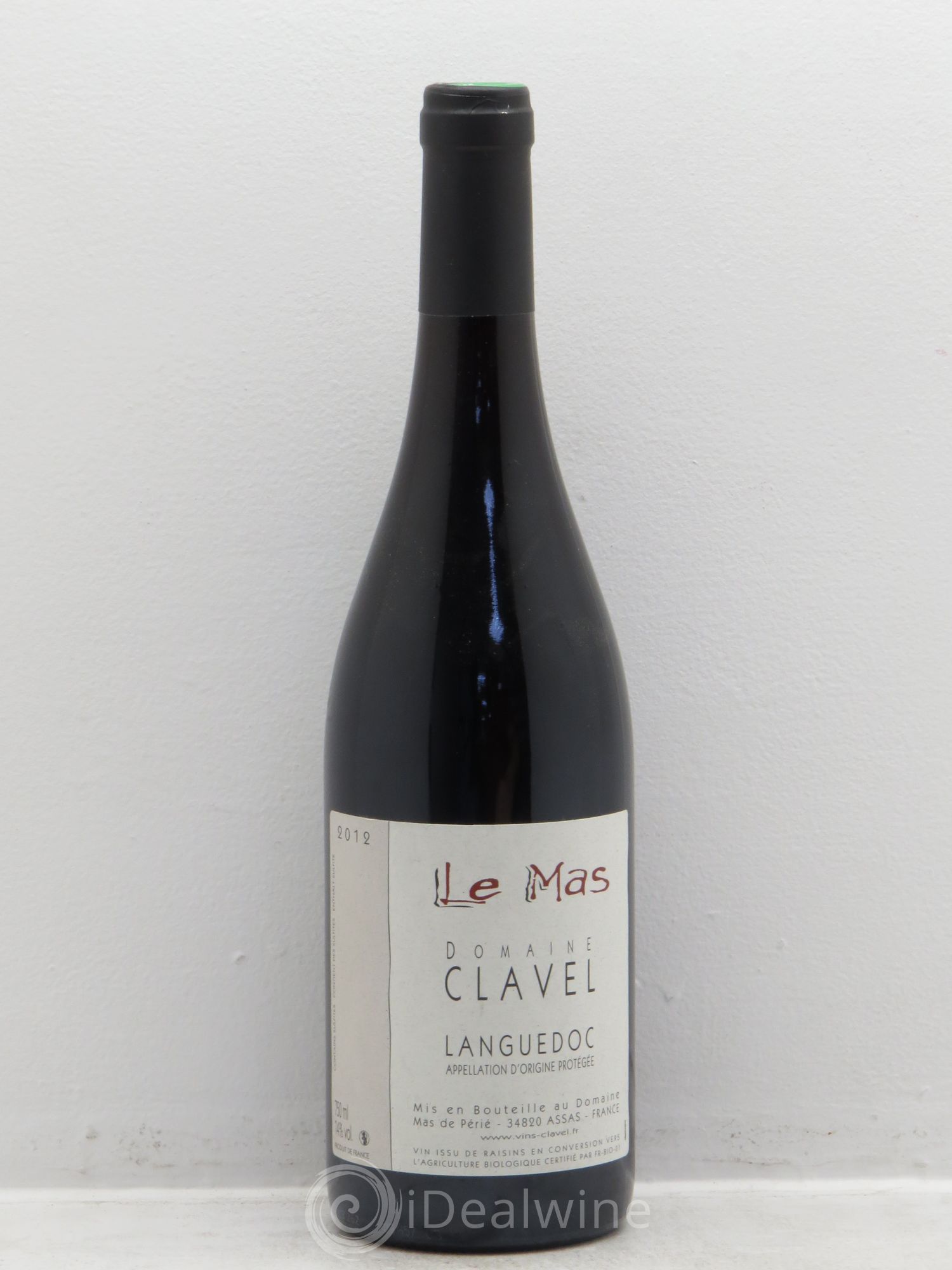 Coteaux du Languedoc Pierre Clavel Le Mas Pierre Clavel 2012 - Lot de 1 bouteille - 0