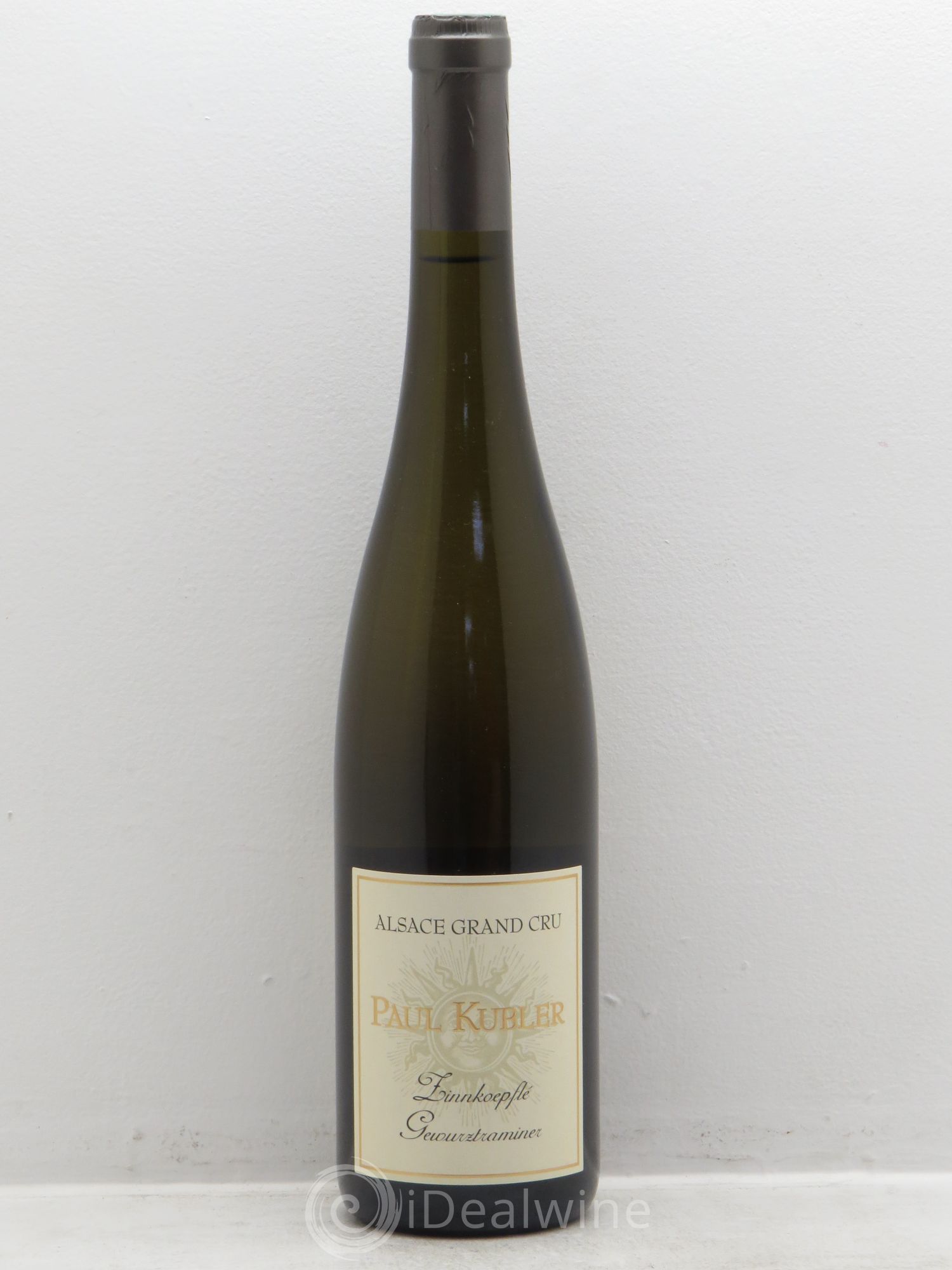 Gewurztraminer Grand Cru Zinnkoepflé Paul Kubler 2012 - Lot de 1 bouteille - 0