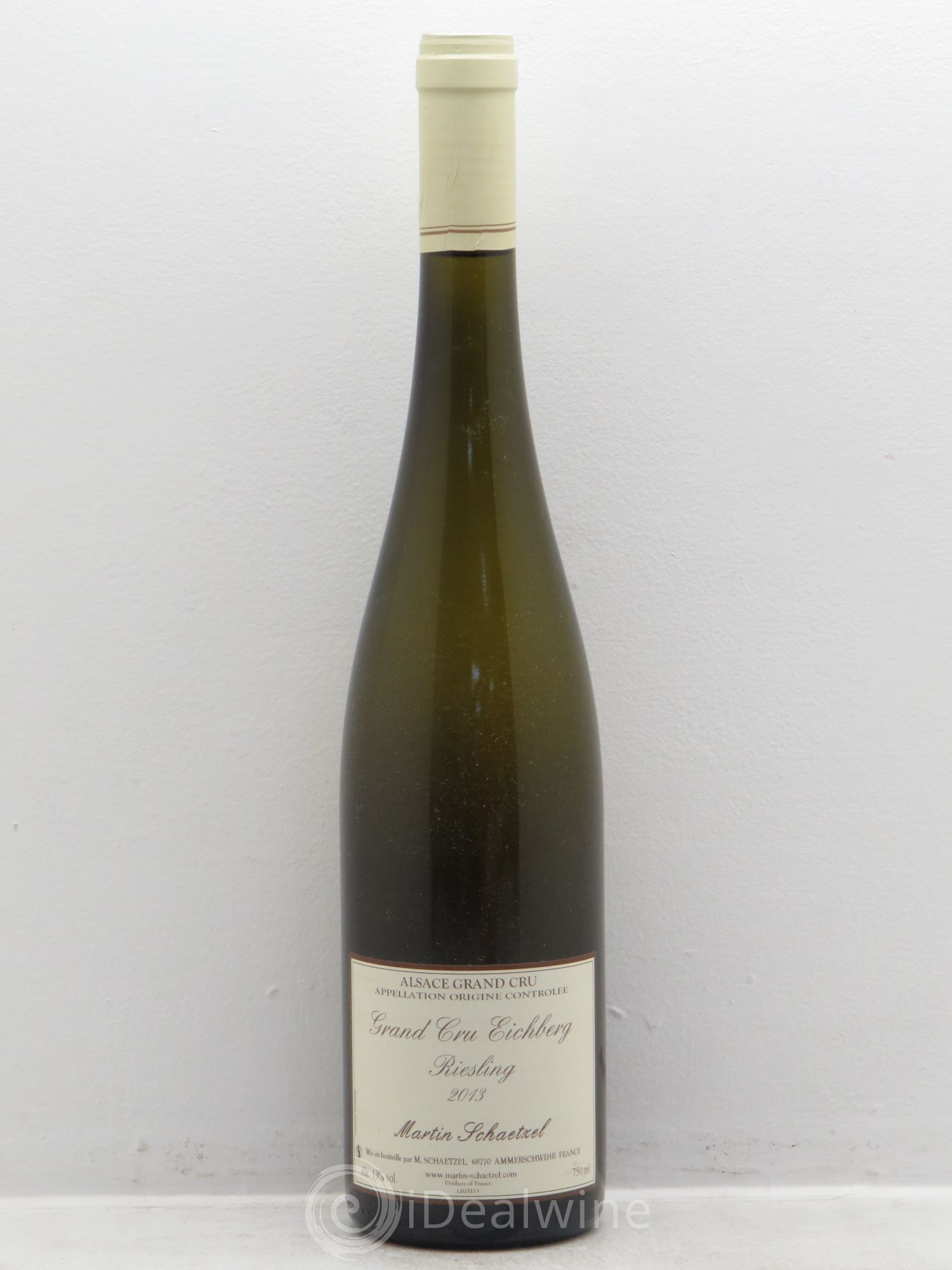 Riesling Grand Cru Eichberg Martin Schaetzel (Domaine) 2013 - Lot de 1 bouteille - 0