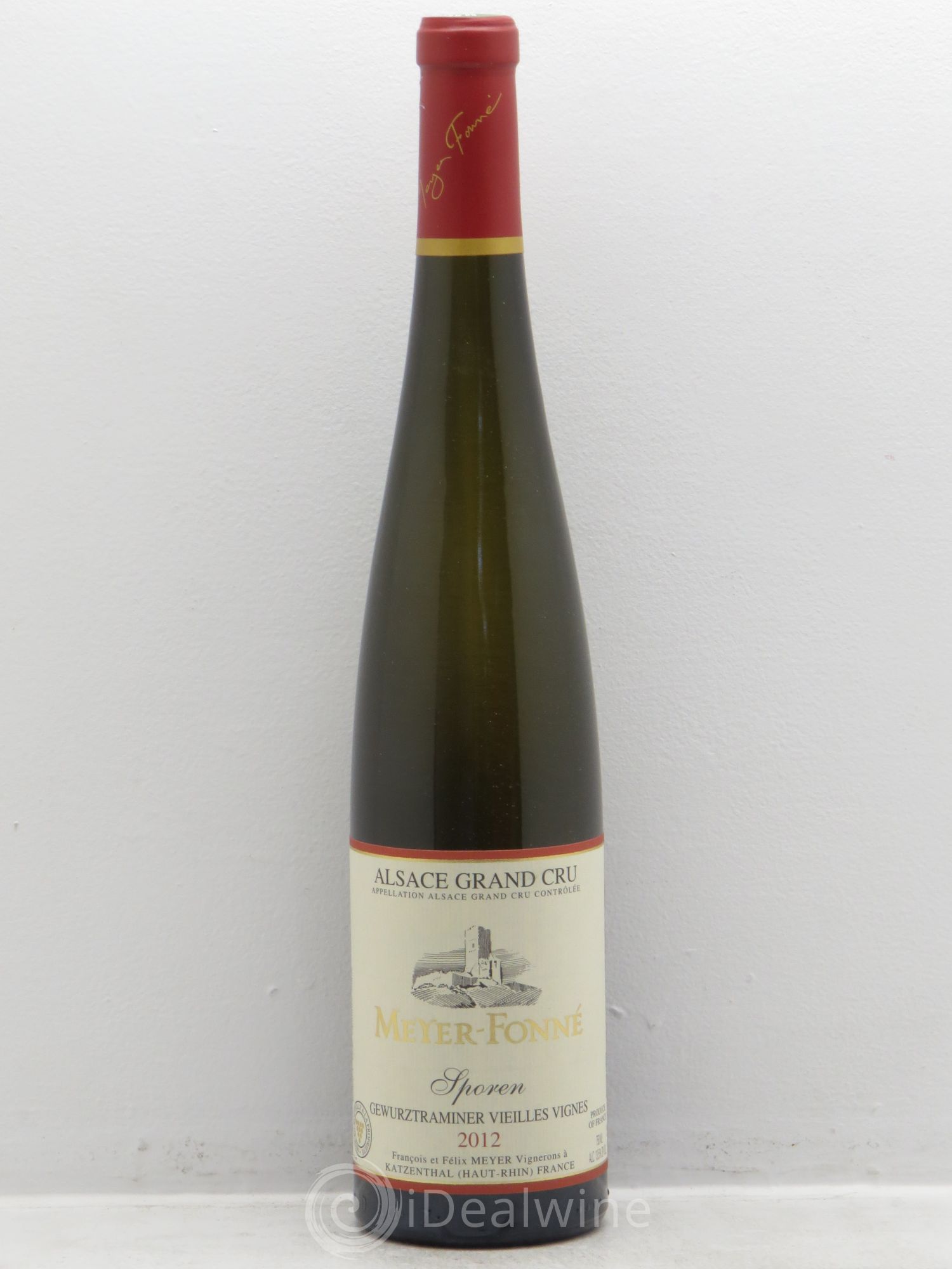 Gewurztraminer Grand Cru Sporen Meyer-Fonné (Domaine) 2012 - Posten von 1 Flasche - 0