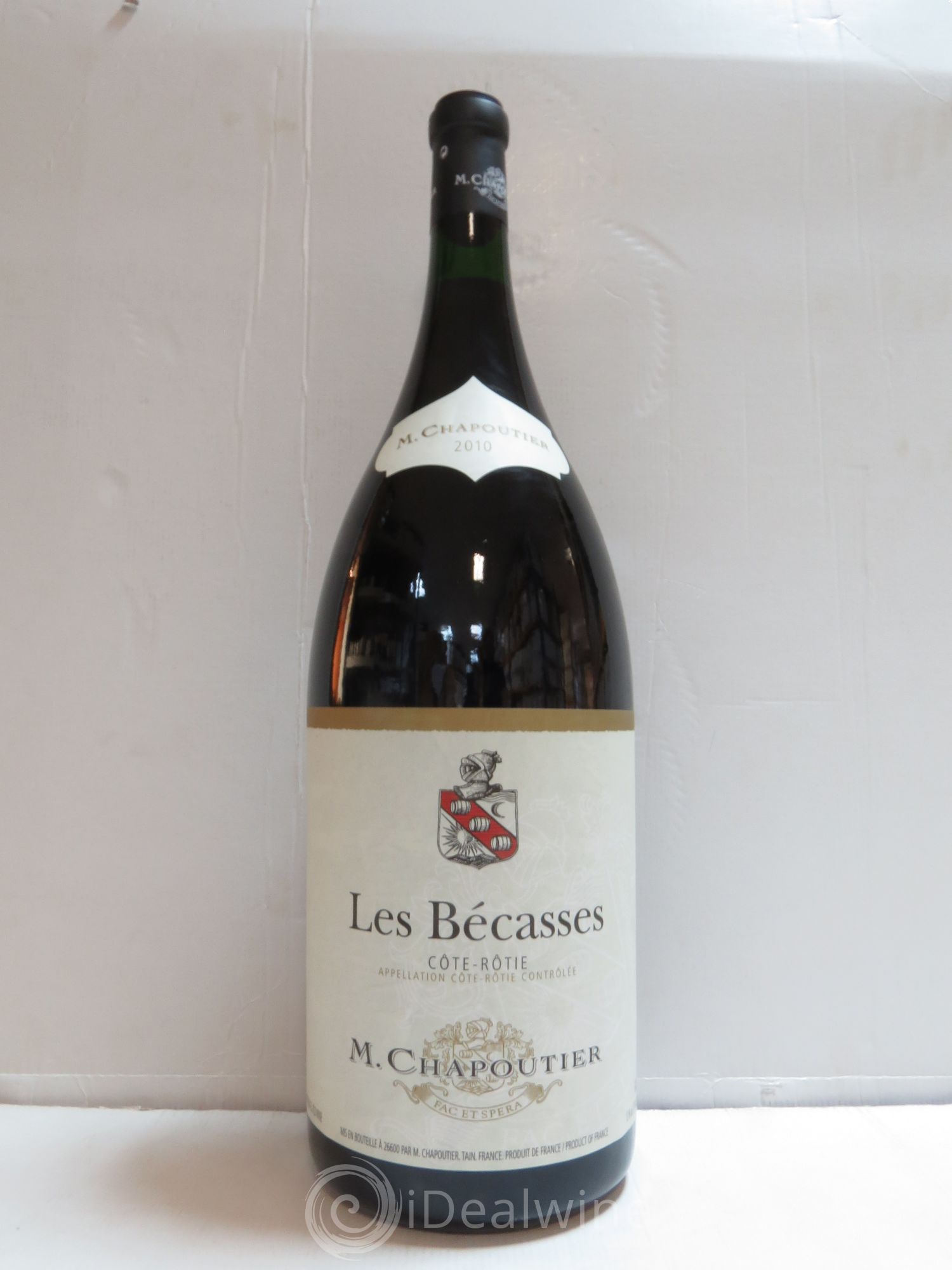 Côte-Rôtie Les Bécasses Chapoutier 2010 - Lot de 1 impériale - 0