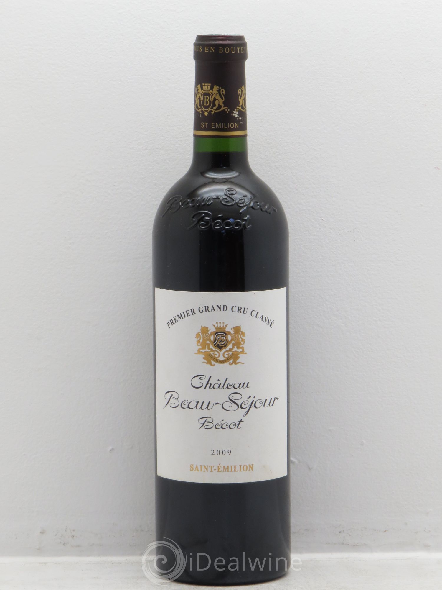 Château Beau-Séjour Bécot 1er Grand Cru Classé B 2009 - Lot de 1 bouteille - 0