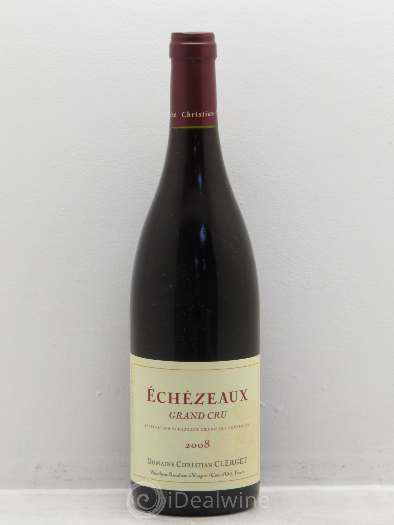 Echezeaux Grand Cru Christian Clerget 2008 - Lot de 1 bouteille - 0