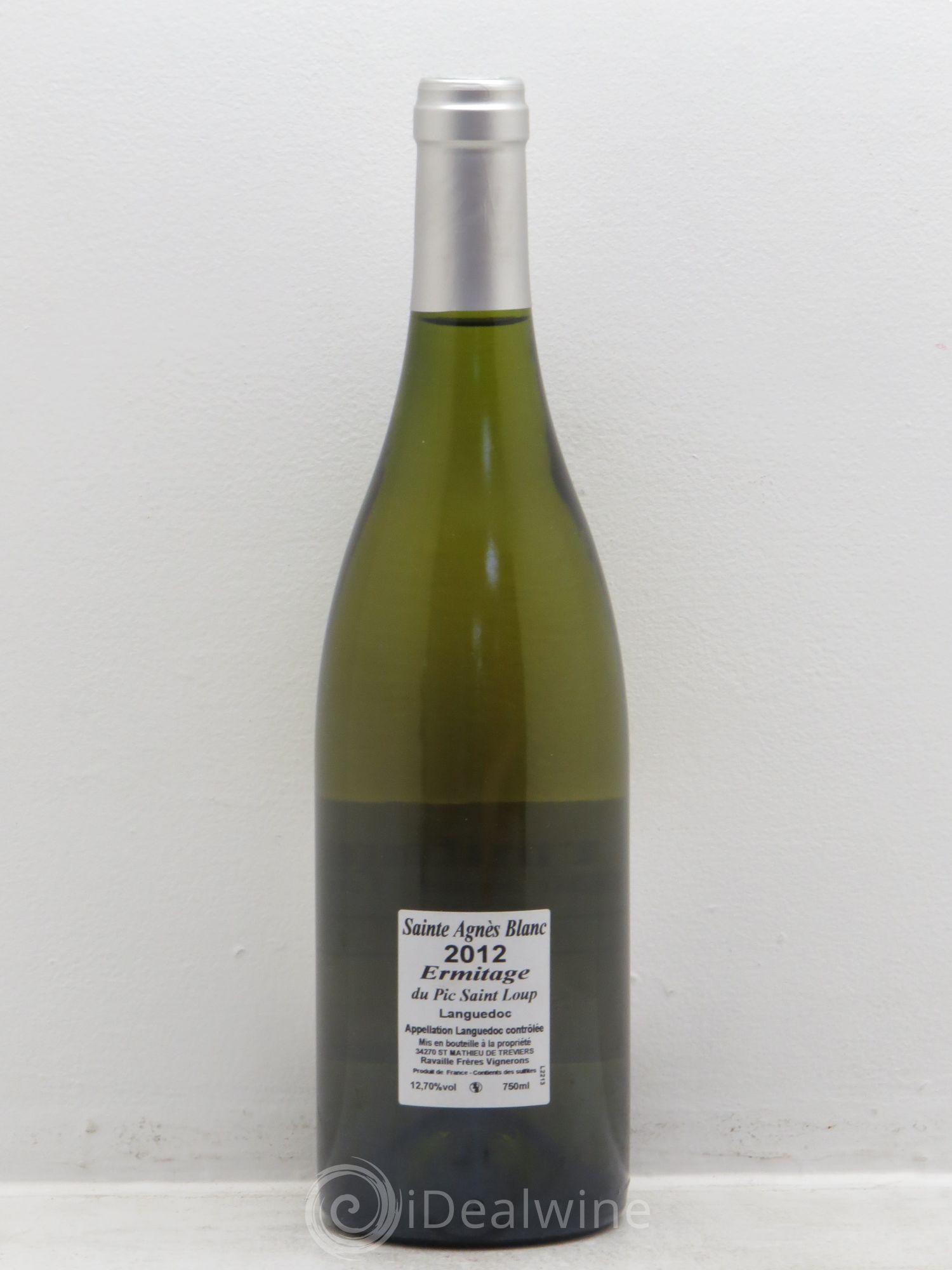 Languedoc Héritage du Pic Saint-Loup (anciennement Ermitage) Cuvée Sainte Agnès 2012 - Lot de 1 bouteille - 1