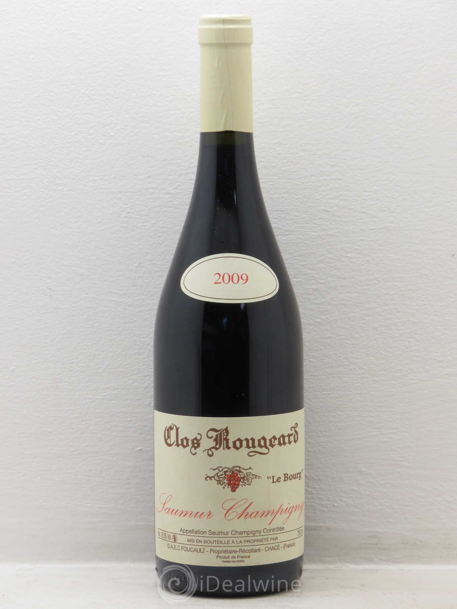 Saumur-Champigny Le Bourg Clos Rougeard 2009 - Lot de 1 bouteille - 0