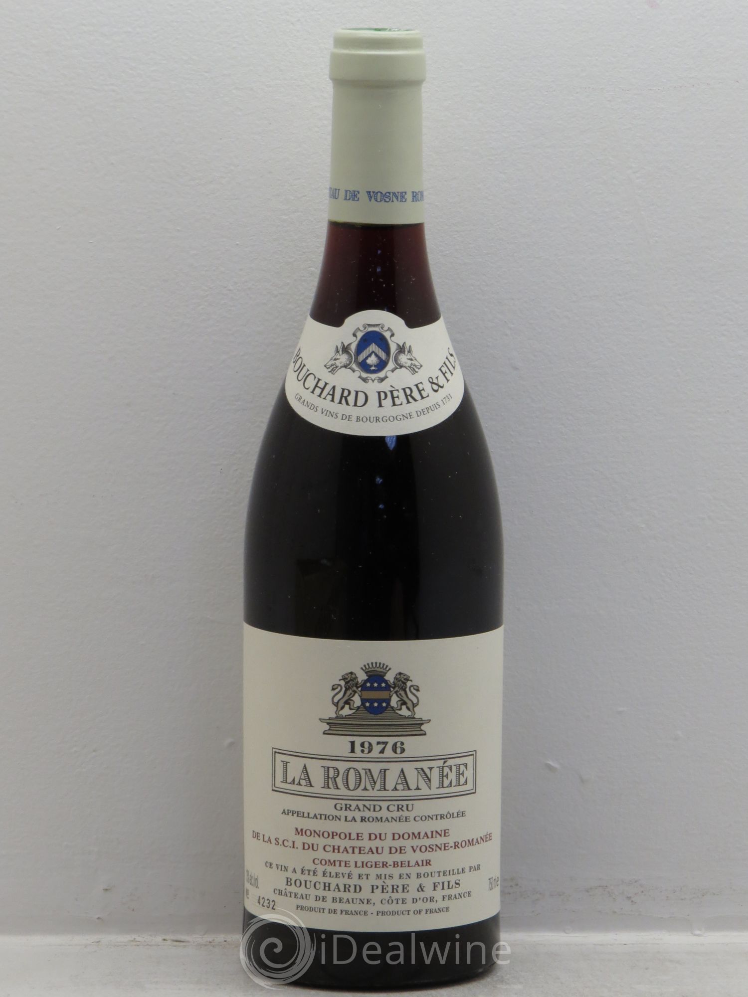 La Romanée Grand Cru Comte Liger-Belair (Domaine du) 1976 - Lot de 1 bouteille - 0