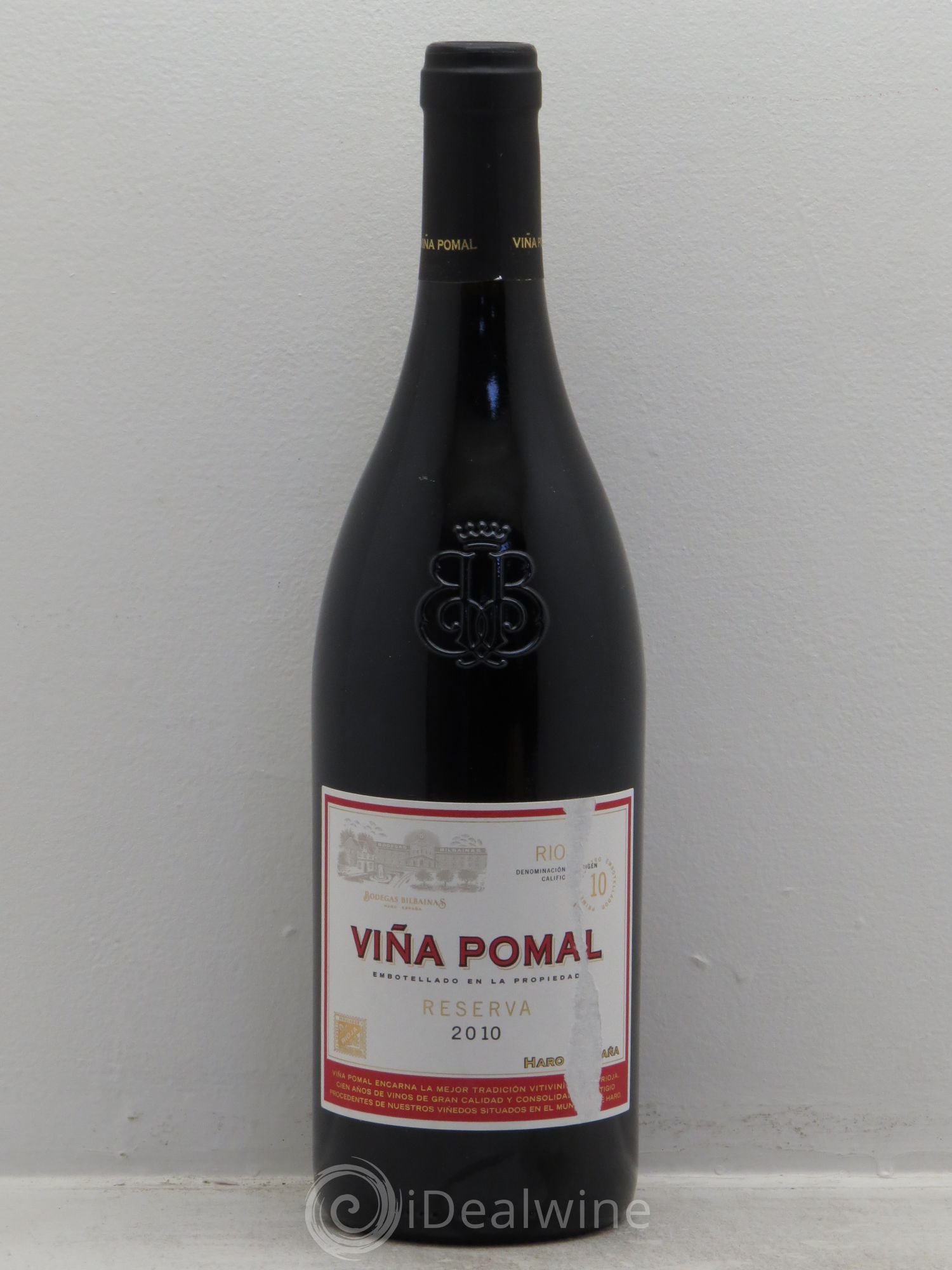Rioja DOCA Vina Pomal Riserva Bodegas Bilbainas 2010 - Lotto di 1 bottiglia - 0