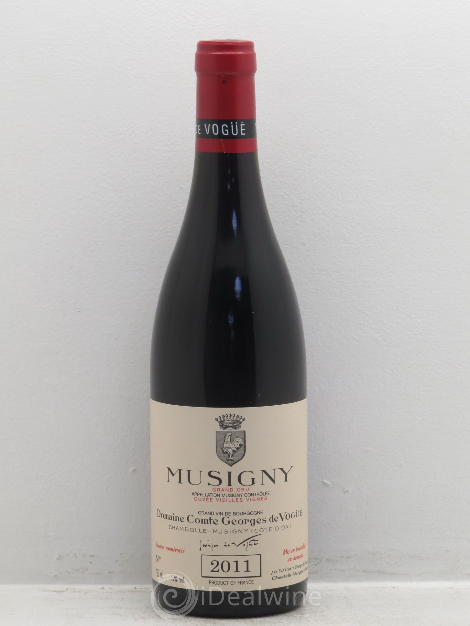 Musigny Grand Cru Cuvée Vieilles Vignes Comte Georges de Vogüé 2011 - Lot de 1 bouteille - 0