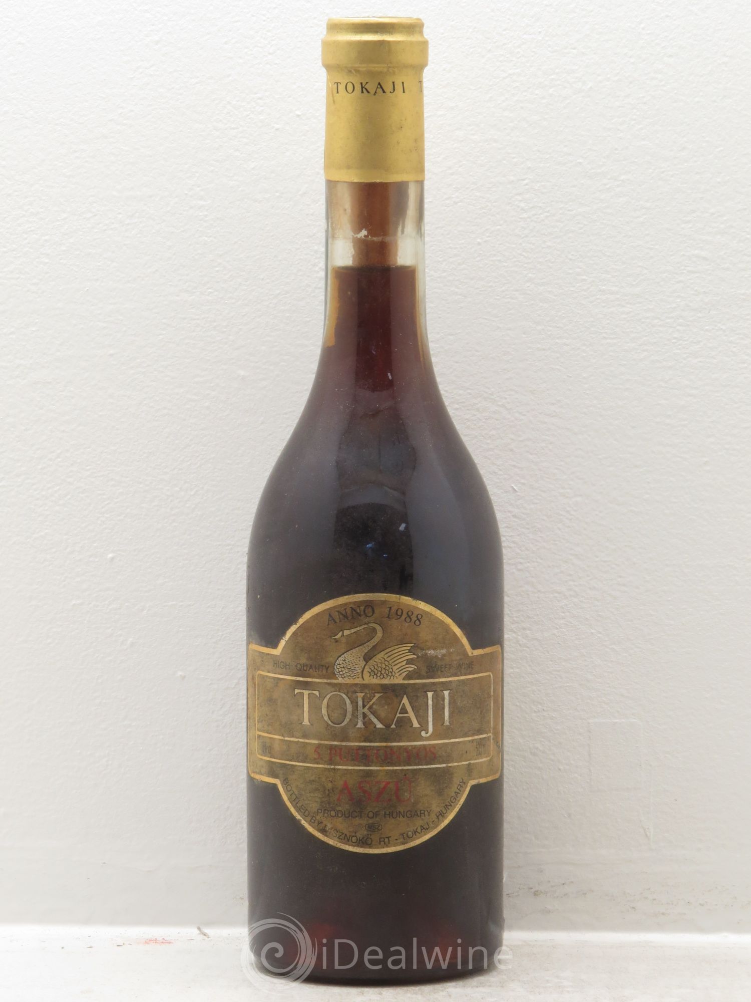 Tokaji Aszu 5 Puttonyos Disznoko (50cl) 1988 - Lotto di 1 bottiglia - 0