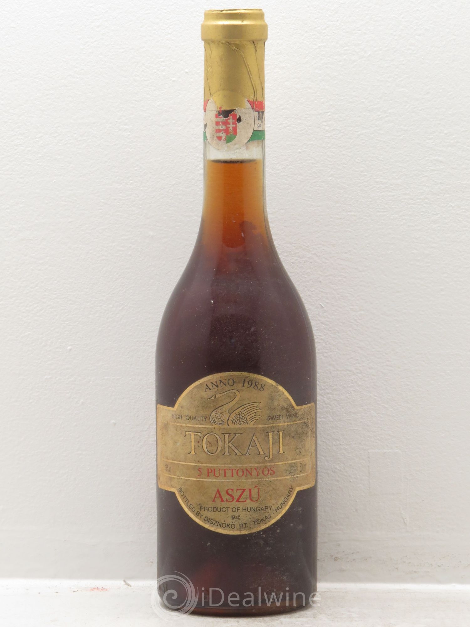 Tokaji Aszu 5 Puttonyos Disznoko (50cl) 1988 - Lotto di 1 bottiglia - 0