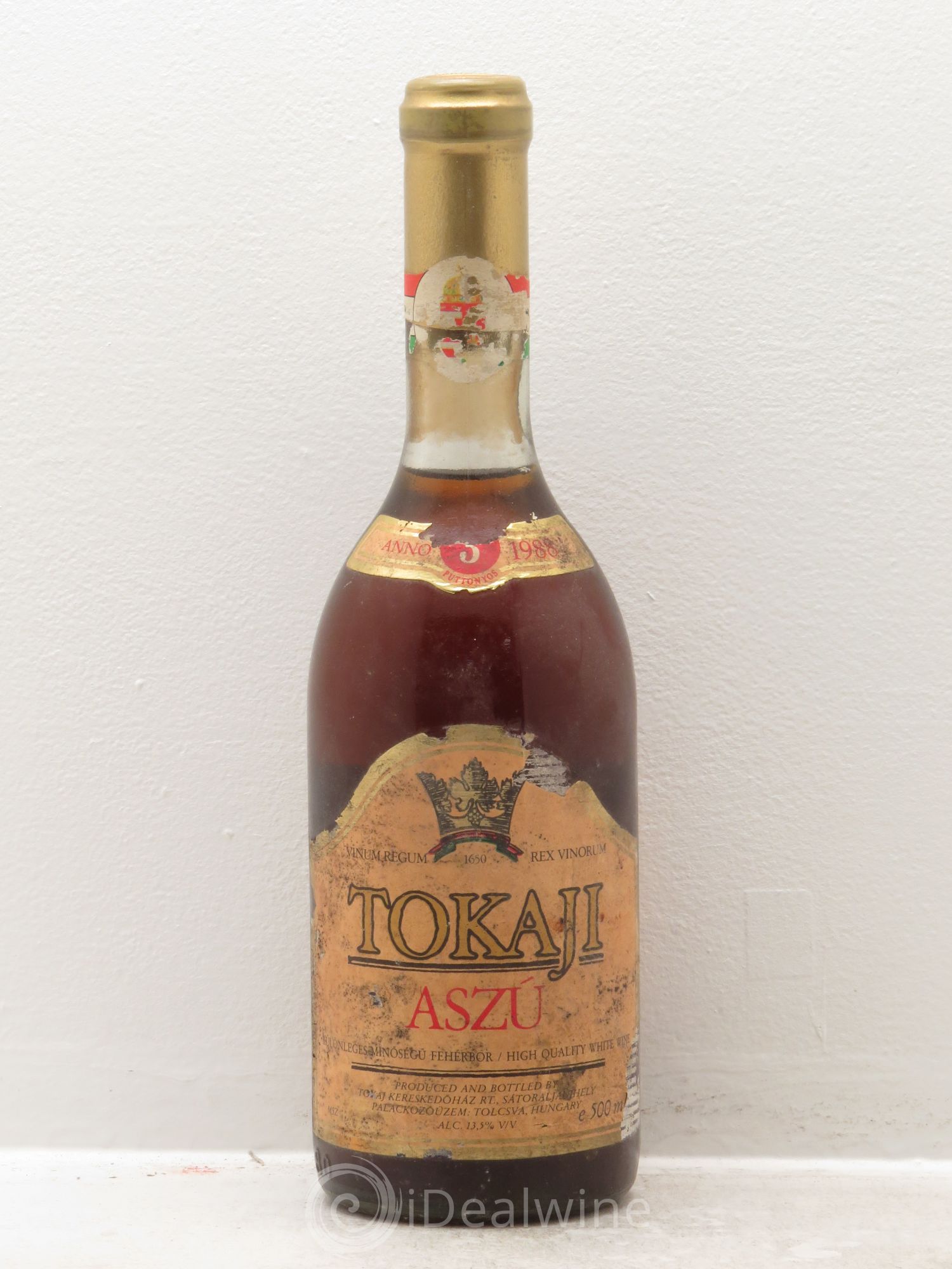 Tokaji Aszu 3 Puttonyos Kereskedohaz (50cl) 1988 - Posten von 1 Flasche - 0