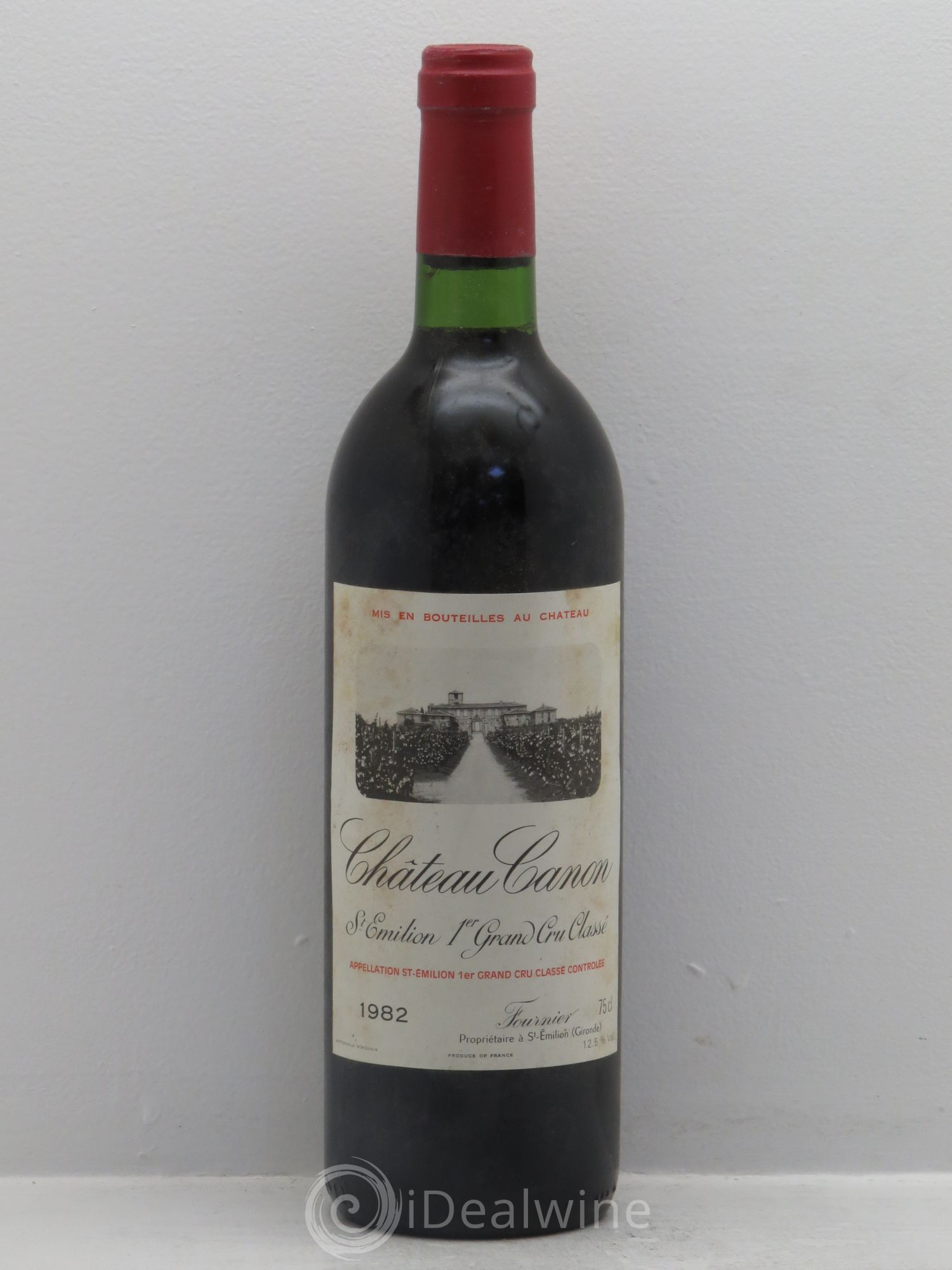 Château Canon 1er Grand Cru Classé B 1982 - Lot de 1 bouteille - 0