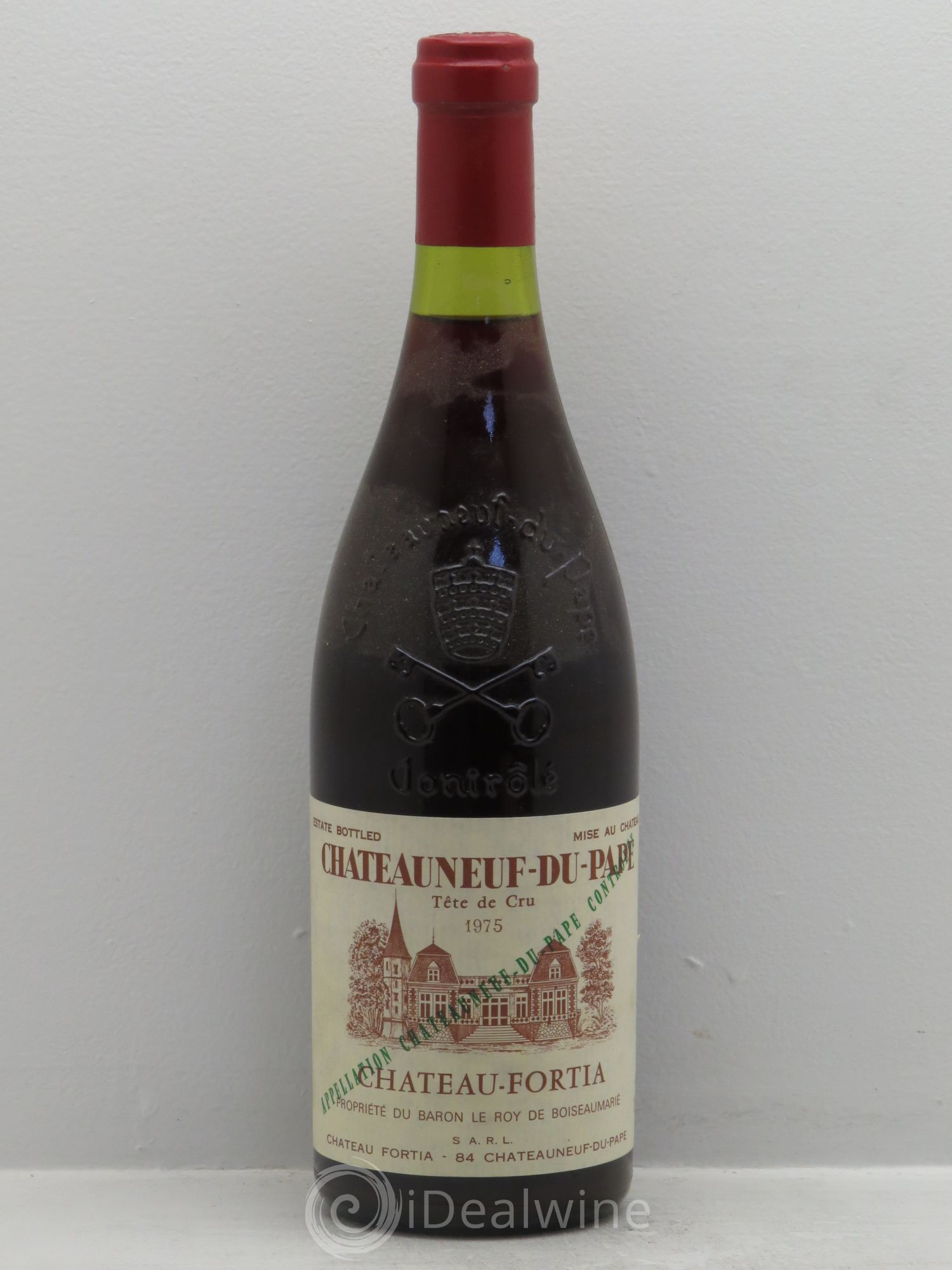 Châteauneuf-du-Pape Château Fortia Tête de Cru 1975 - Lot de 1 bouteille - 0