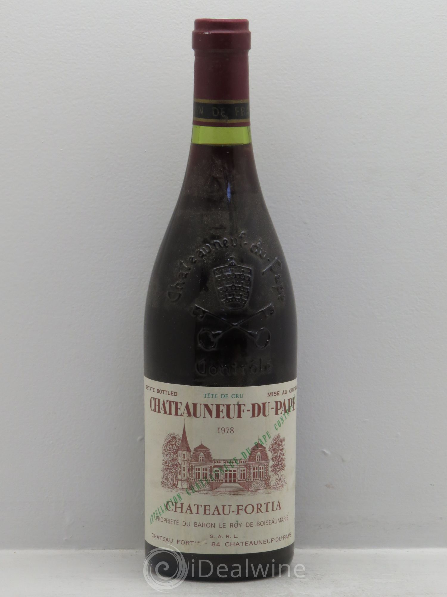 Châteauneuf-du-Pape Château Fortia Tête de Cru 1978 - Lot de 1 bouteille - 0