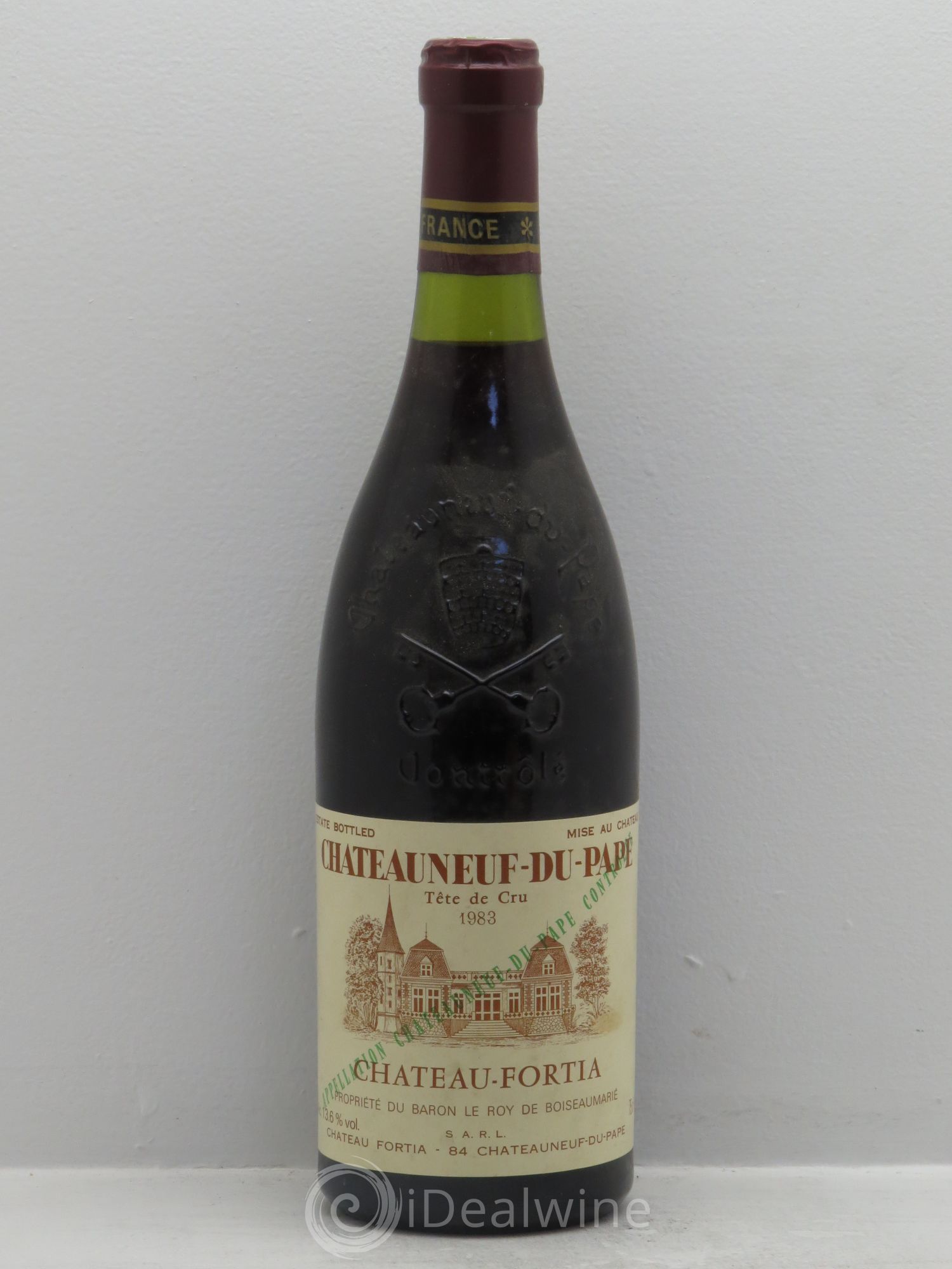 Châteauneuf-du-Pape Château Fortia Tête de Cru 1983 - Lot de 1 bouteille - 0